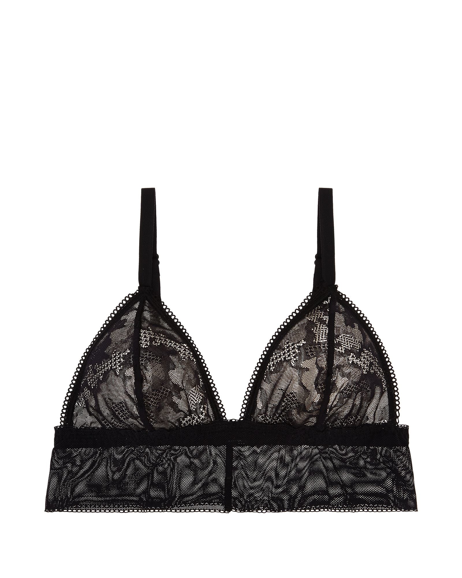 Cosabella Forza Triangle Bralette in black