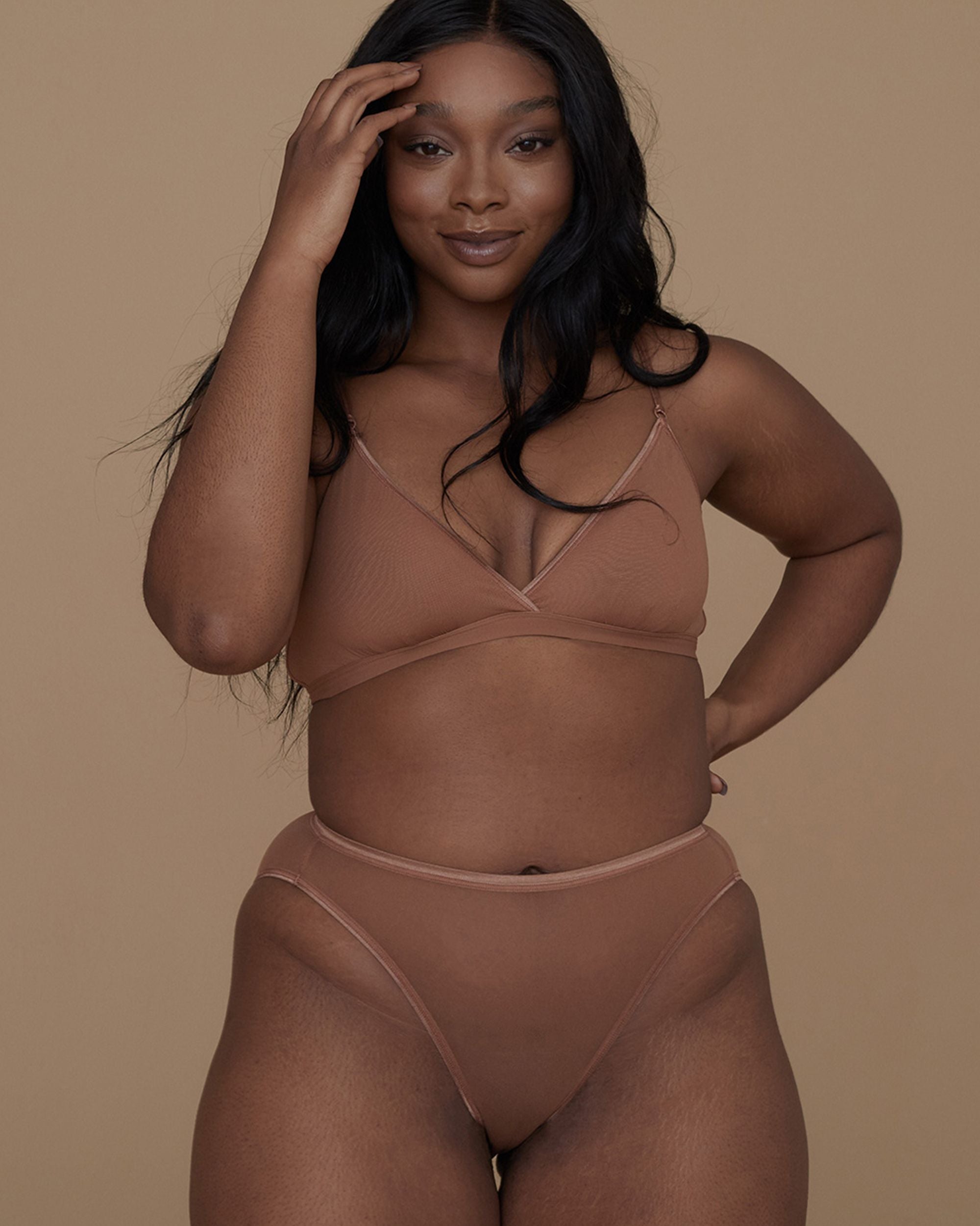 Cosabella Soire Confidence Bralette in brown