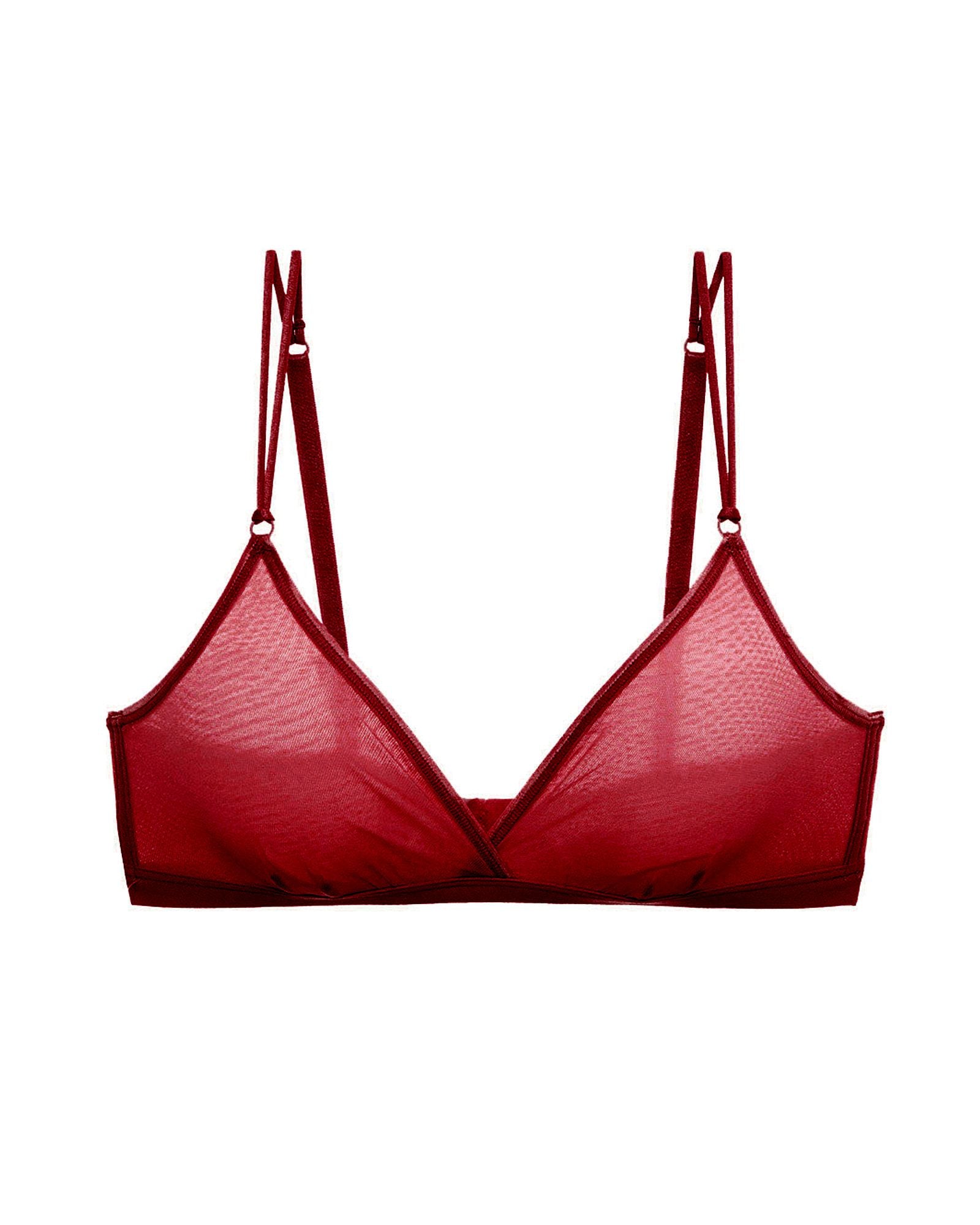 Cosabella Soire Confidence Bralette in red