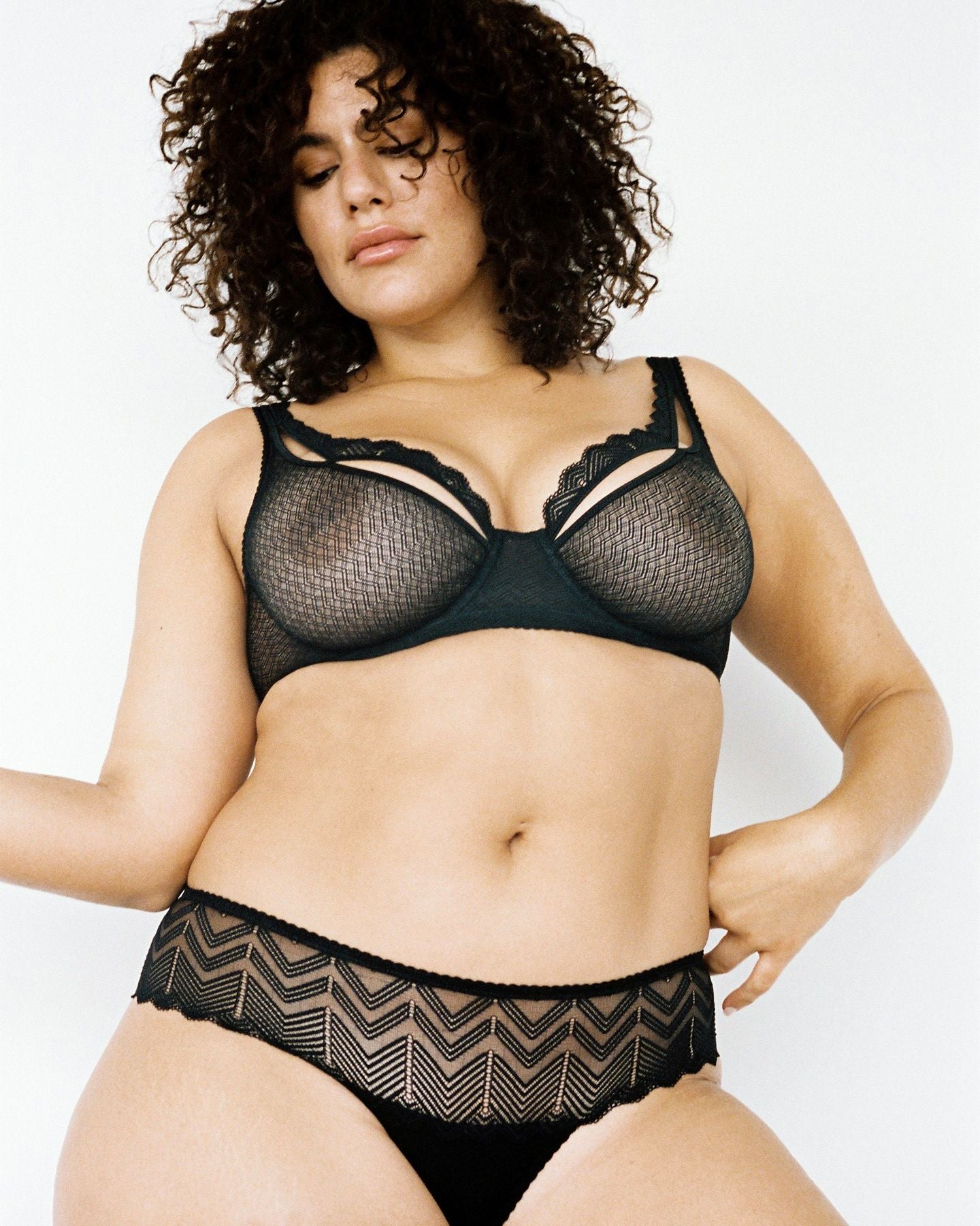 Lonely Misha French Brief in black