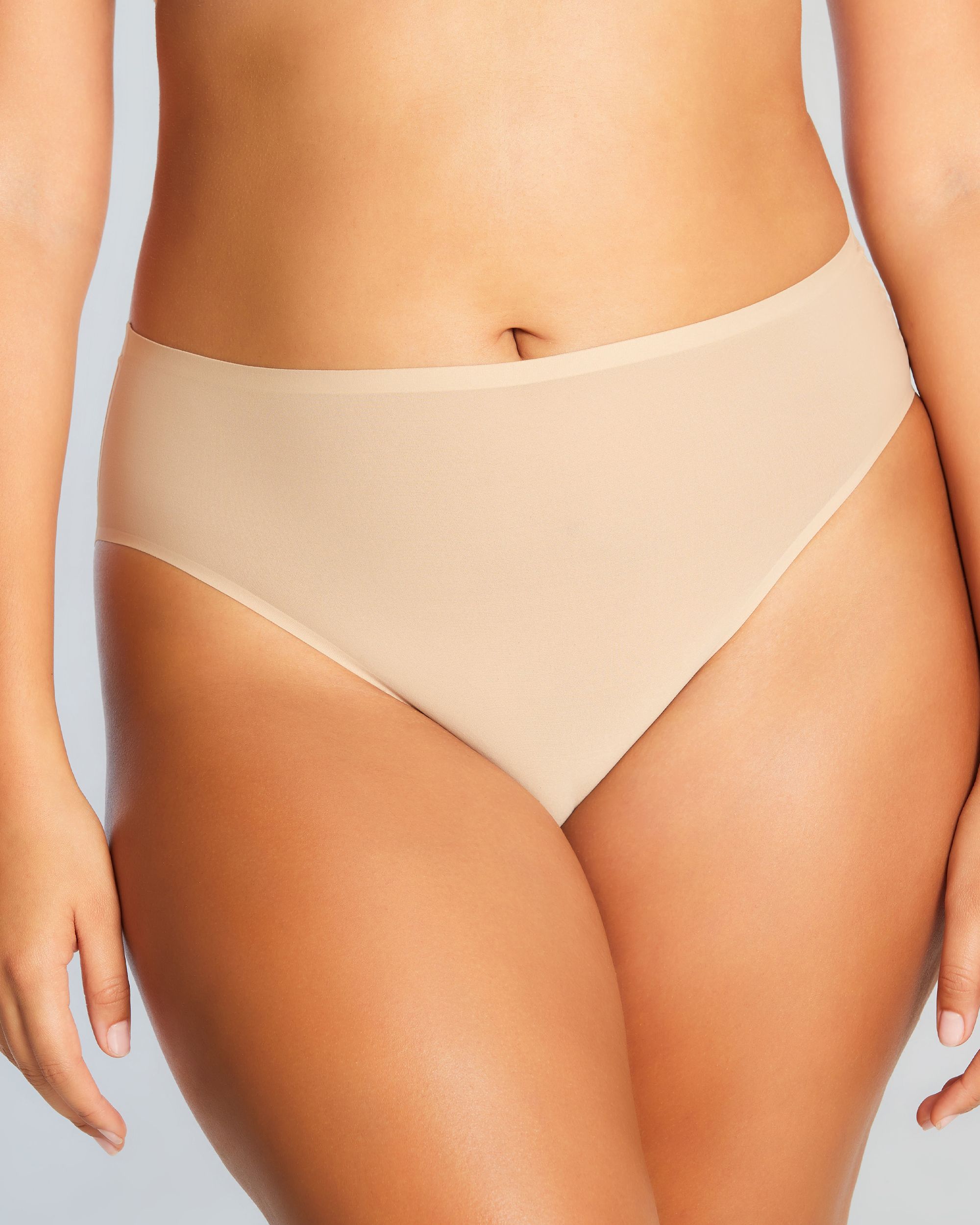 Chantelle Soft Stretch French Brief in beige