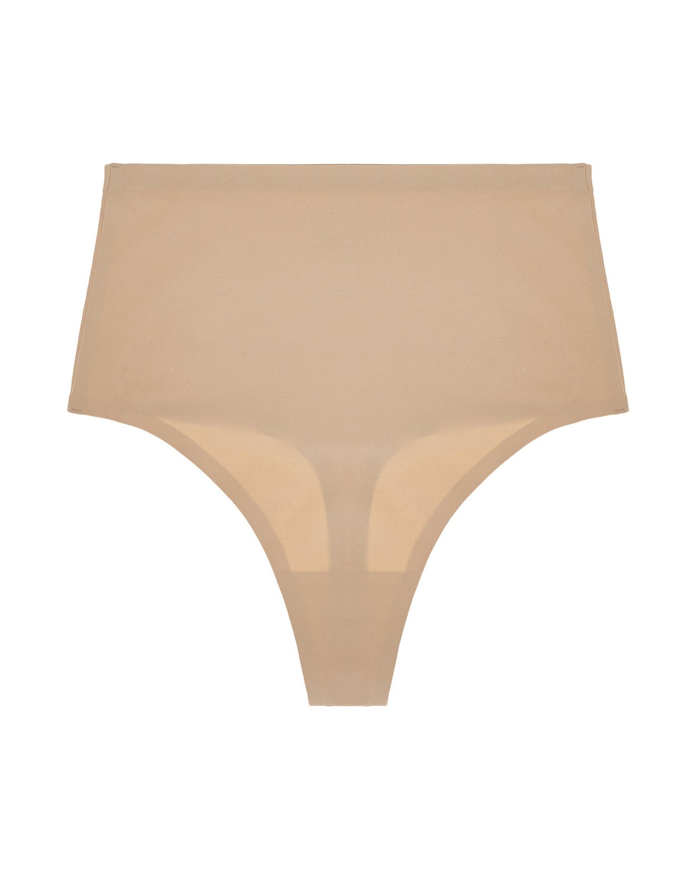 Chantelle Soft Stretch Retro Thong in beige