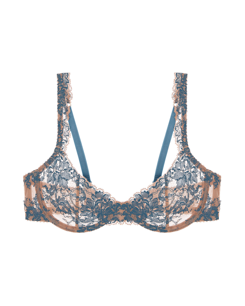 Journelle Chloe Demi Bra in blue