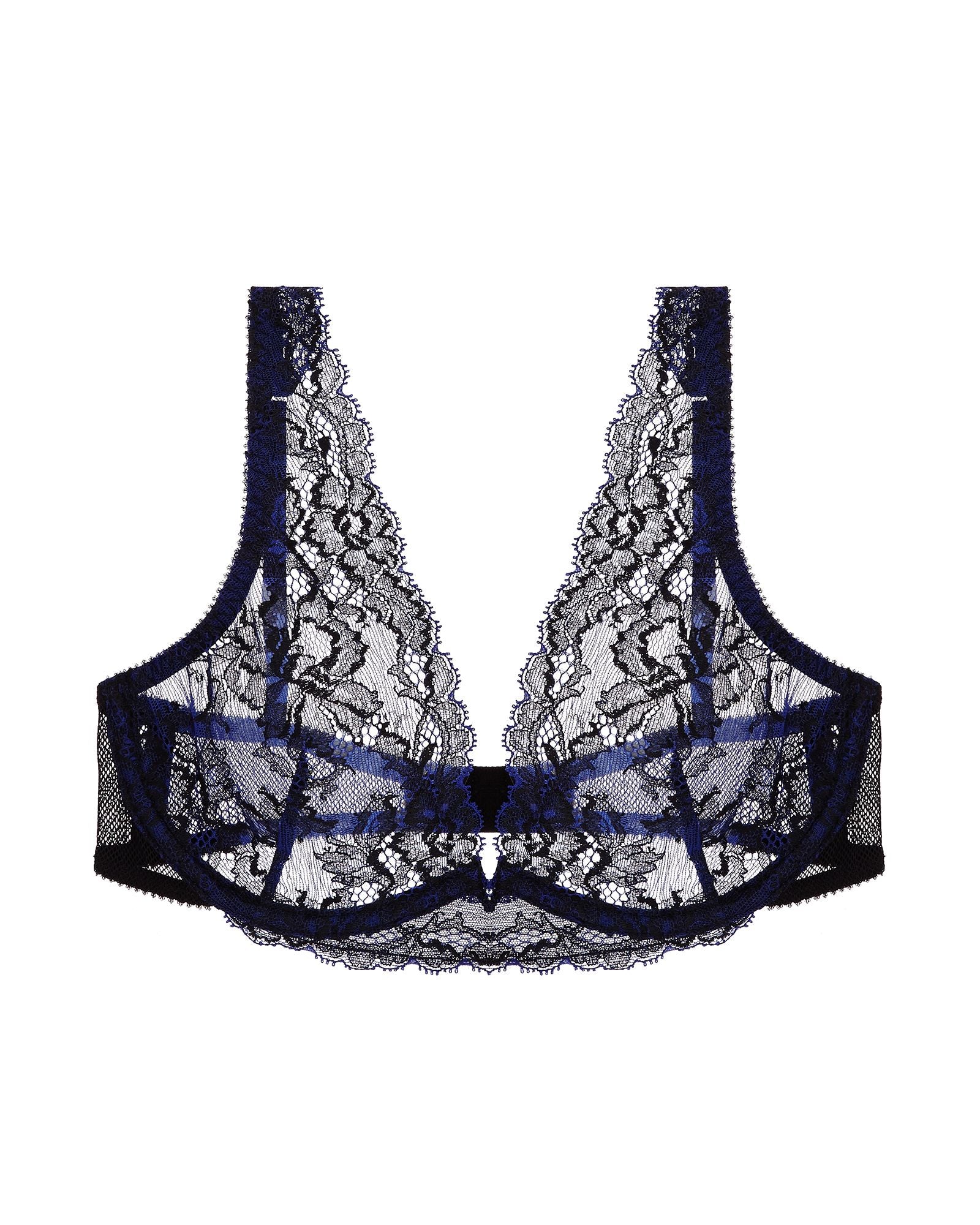 Journelle Chloe Plunge Bra in blue