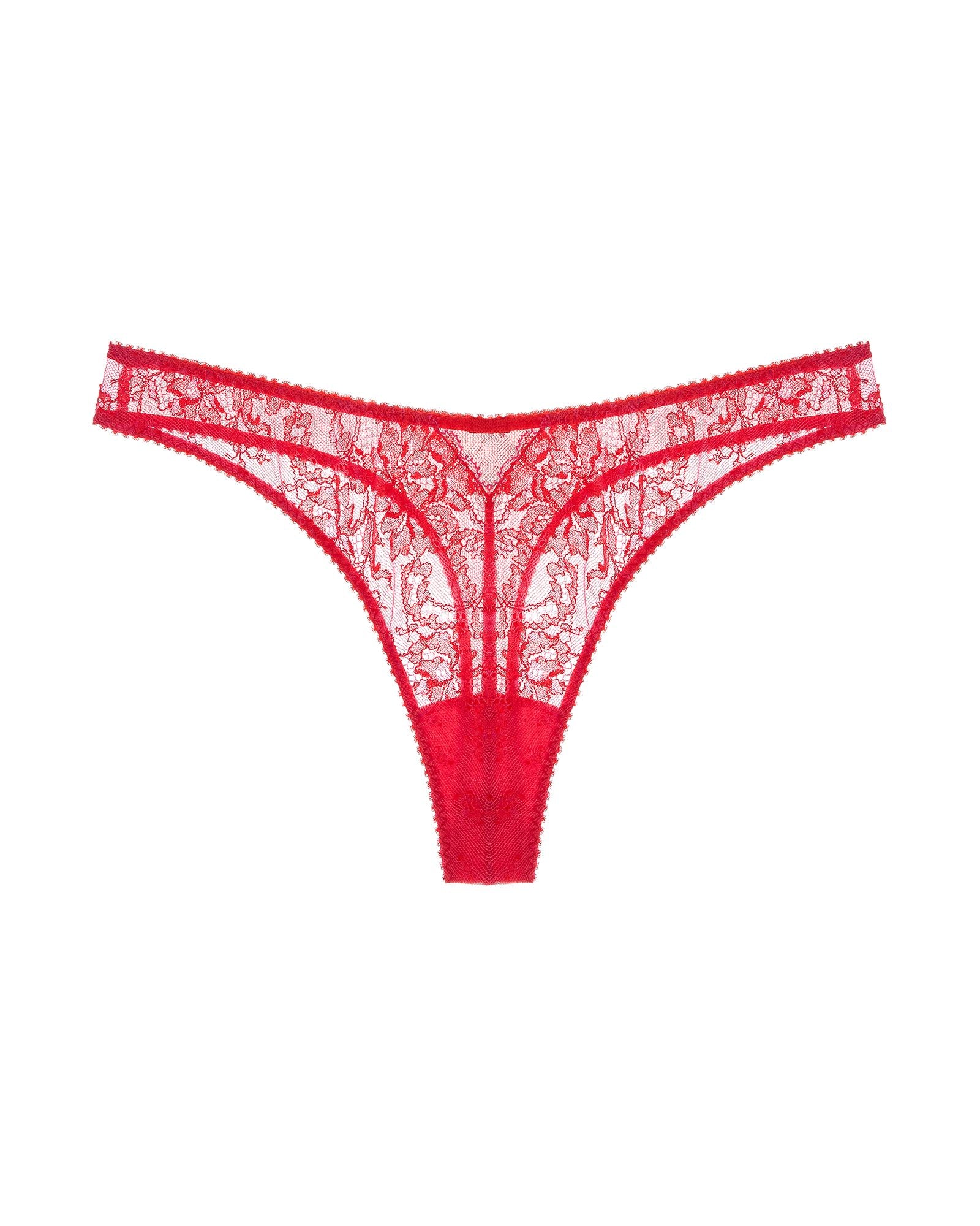 Journelle Chloe Thong in red