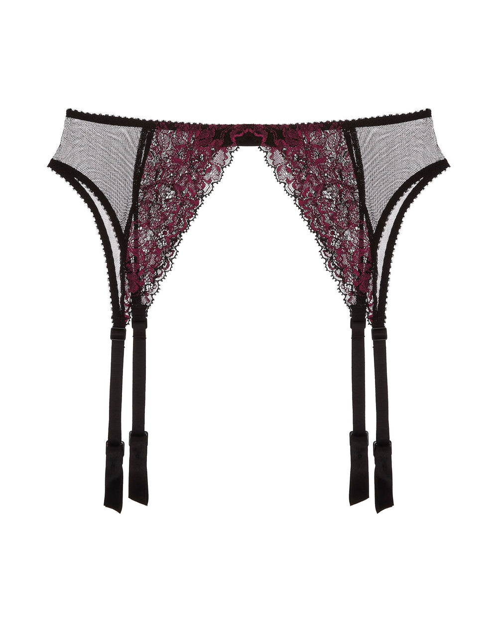 Journelle Chloe Suspender Belt in purple