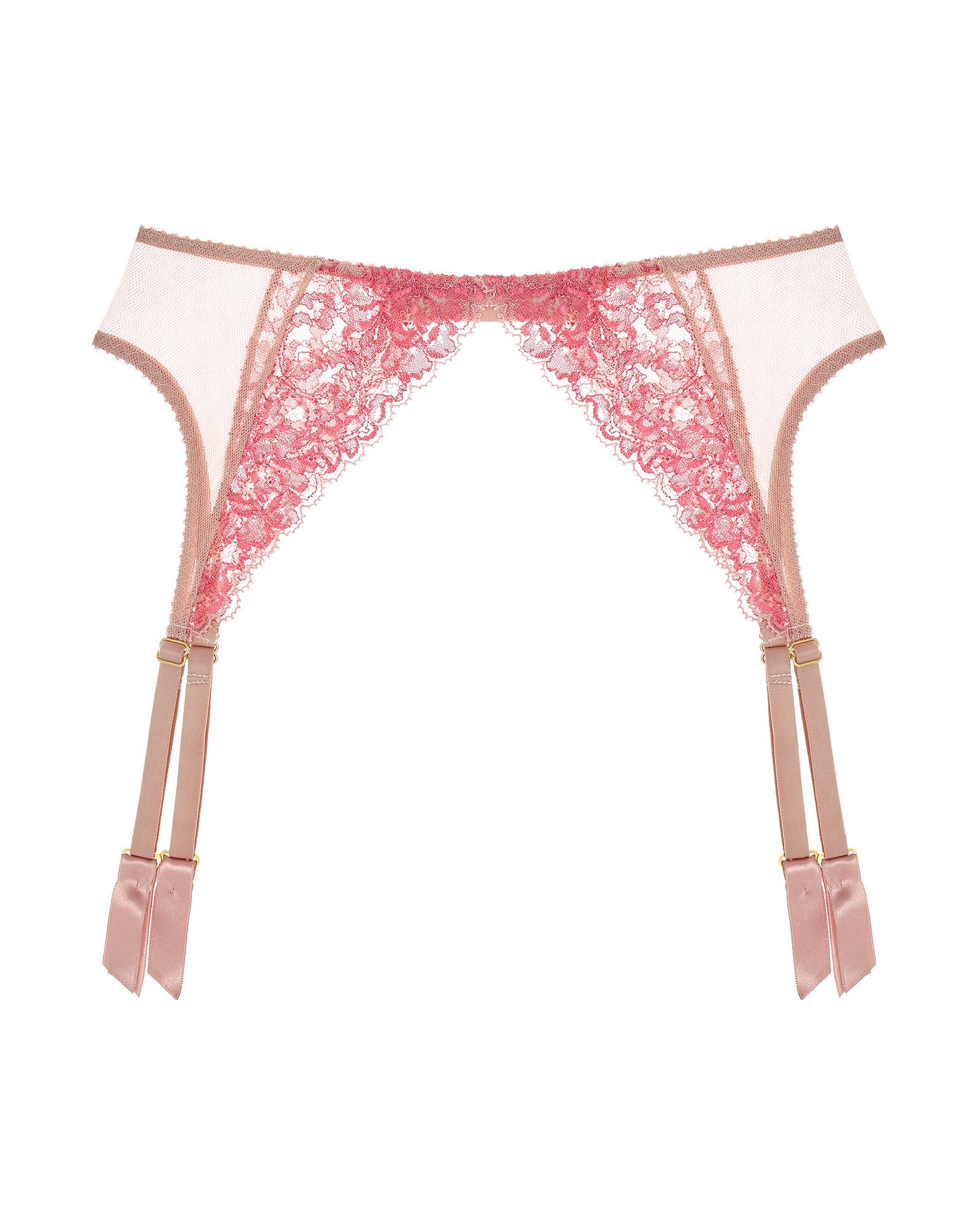 Journelle Chloe Suspender Belt in pink