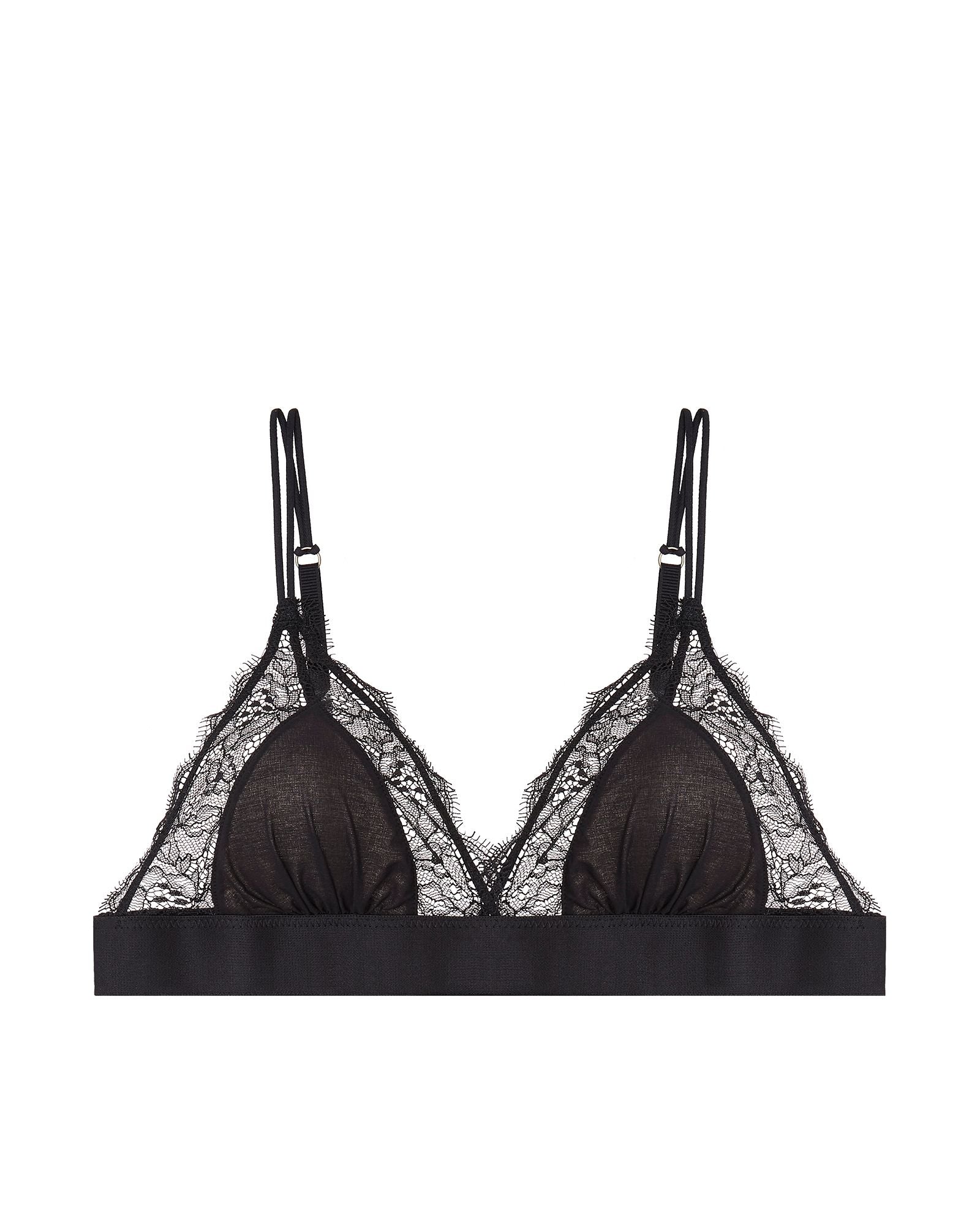 Love Stories Love Lace Bralette in black