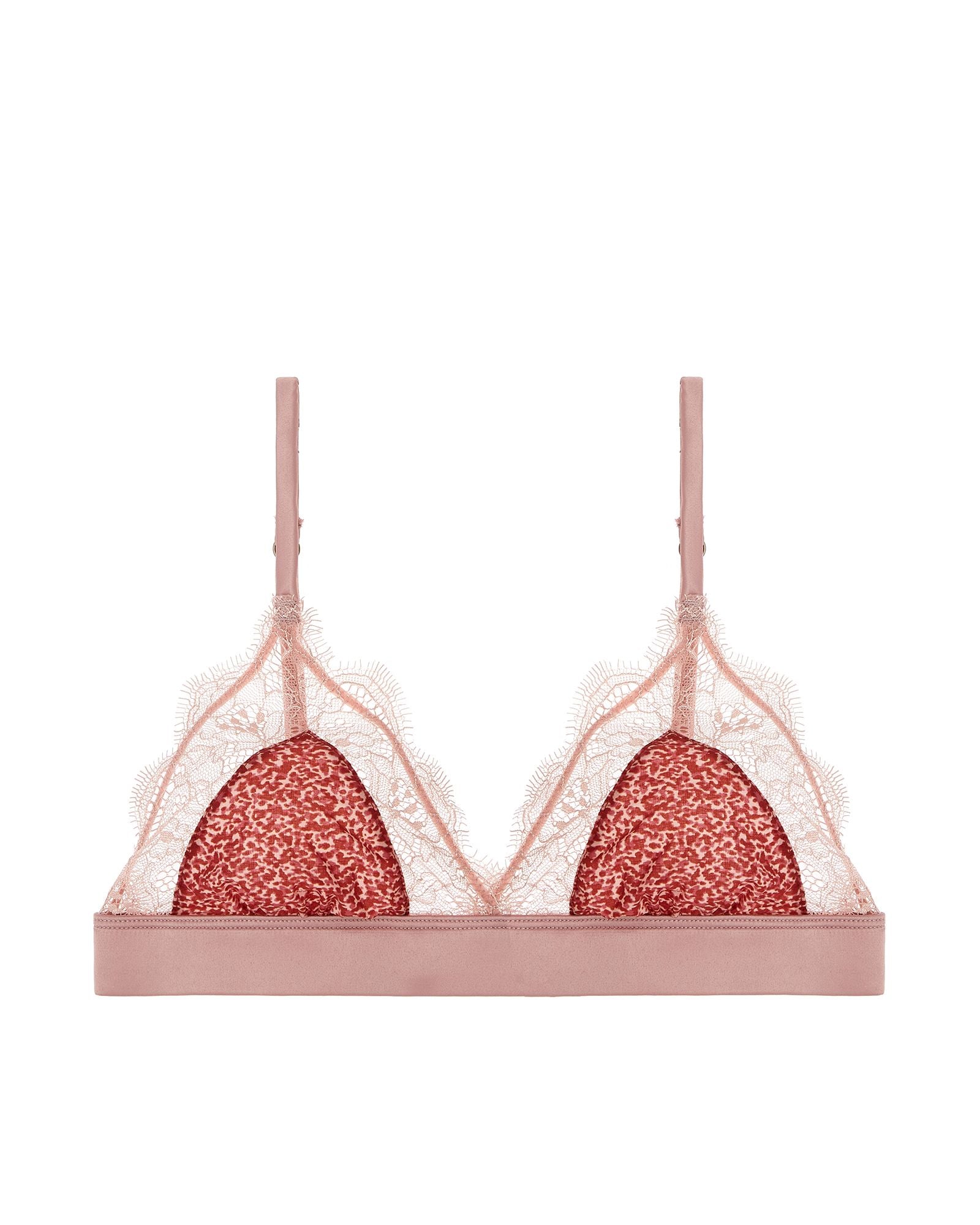 Love Stories Love Lace Blush Bralette in pink