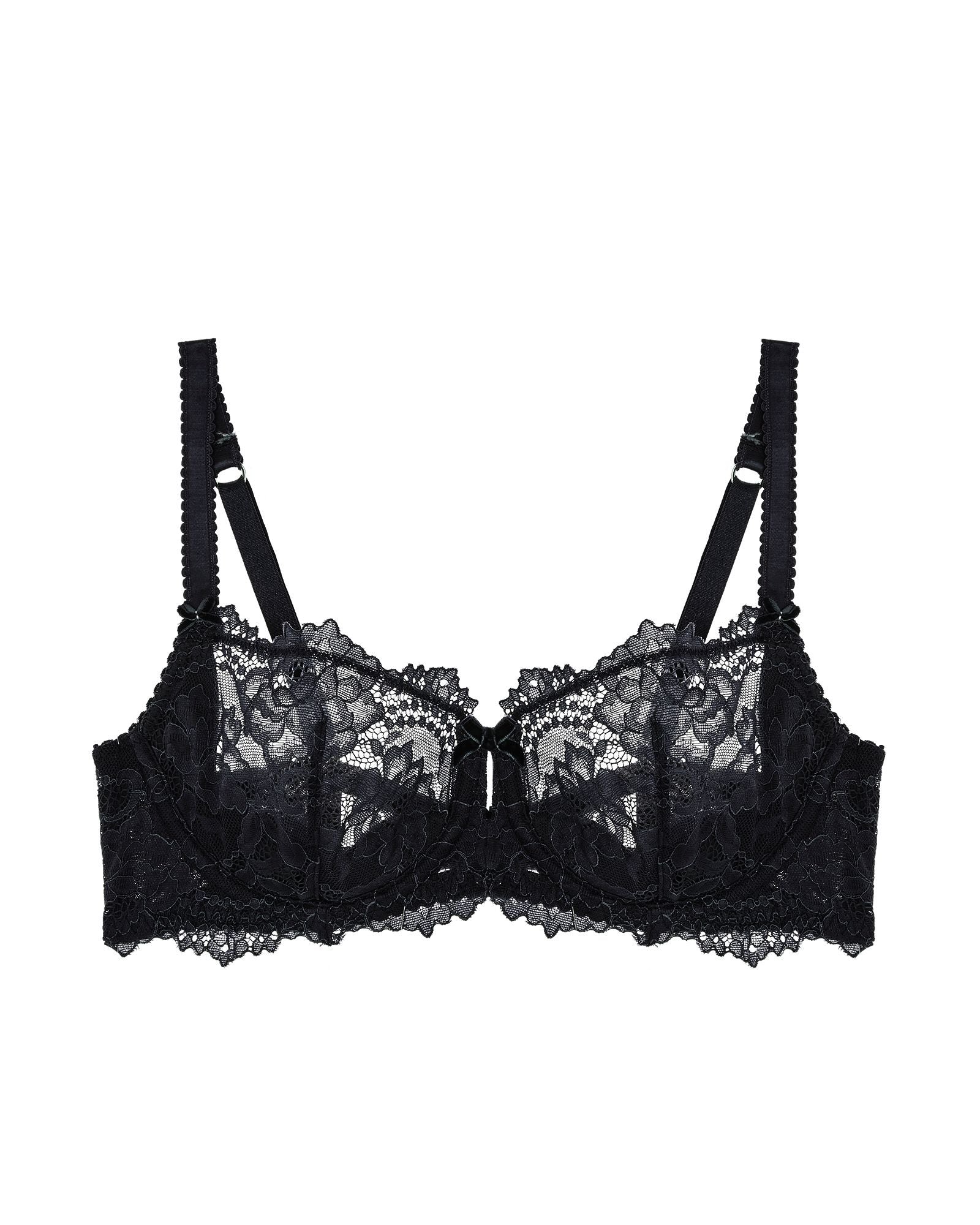 Dita Von Teese Cora Lace Underwire Bra in black