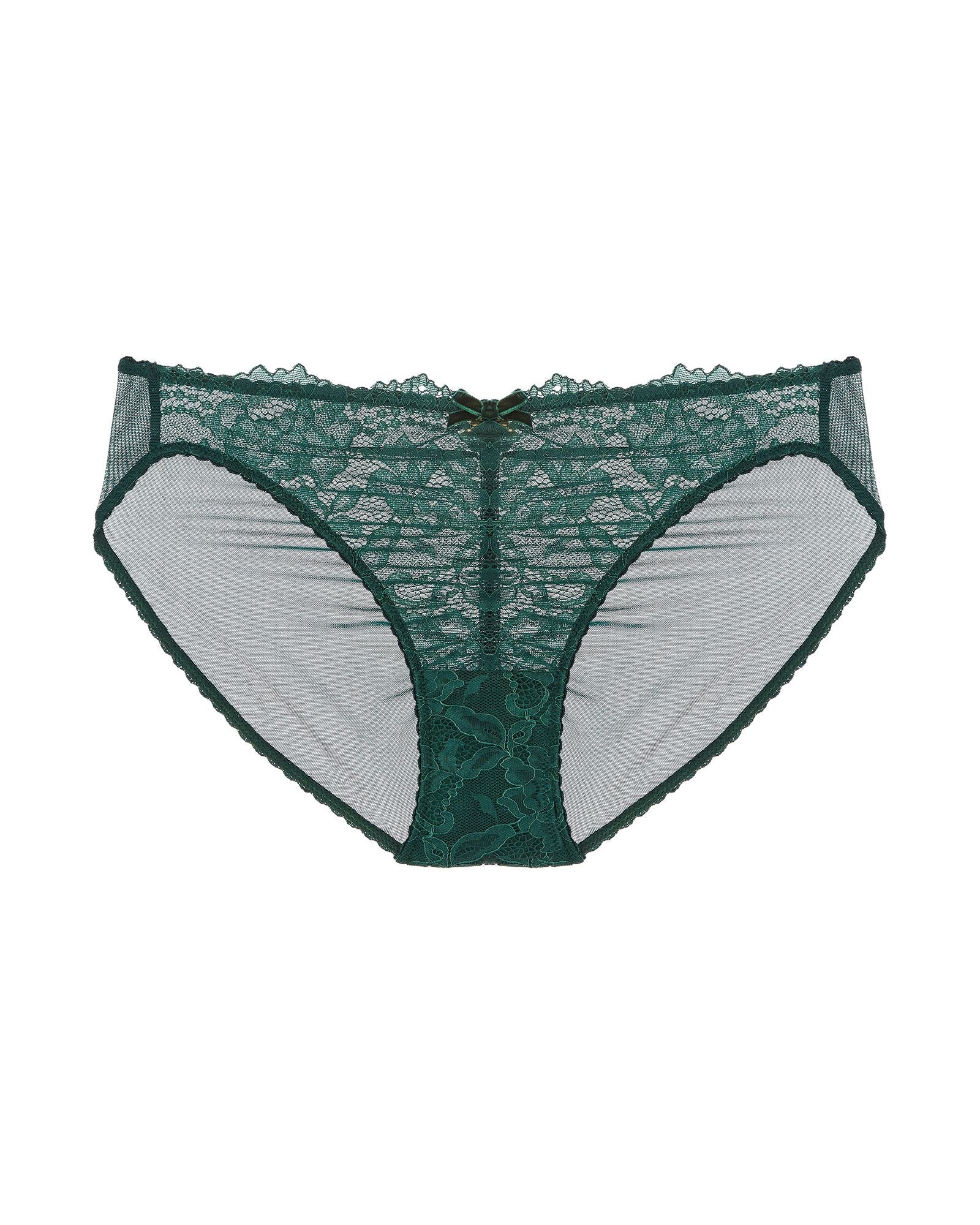 Dita Von Teese Cora Lace Bikini in green