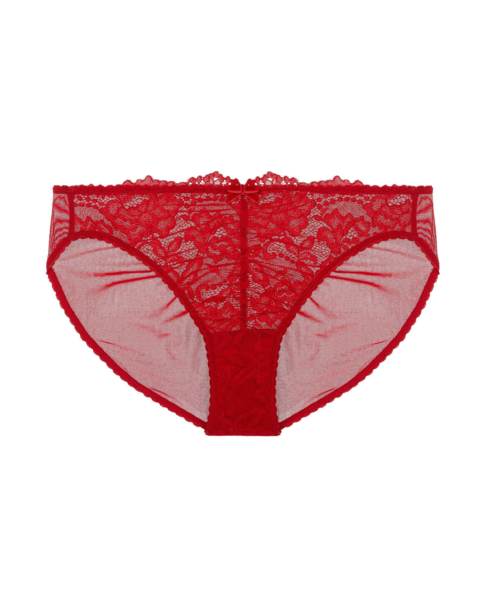 Dita Von Teese Cora Lace Bikini in red