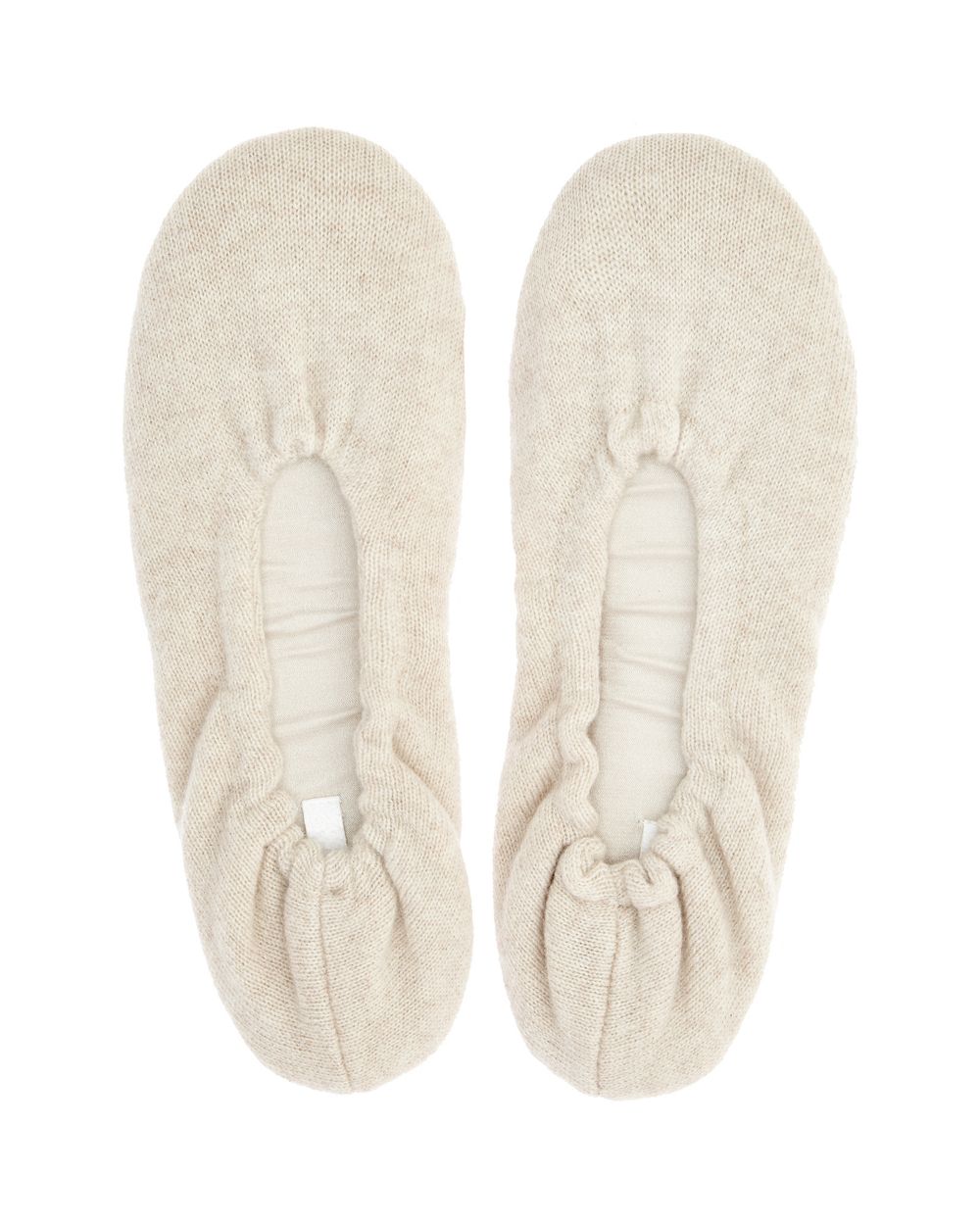 Skin Cashmere Ballet Flat in beige