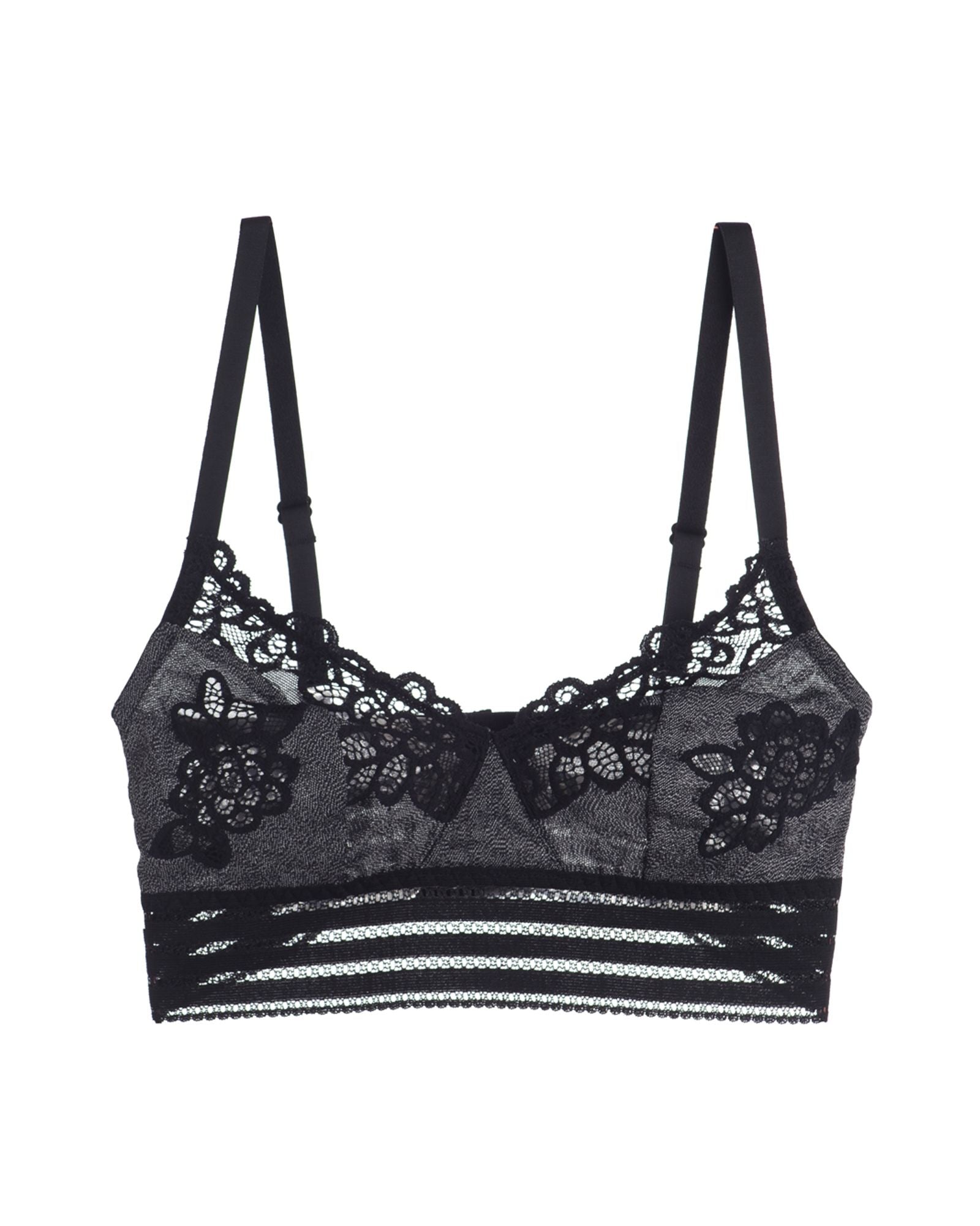 Else Charlotte Soft Cup Bra in gray