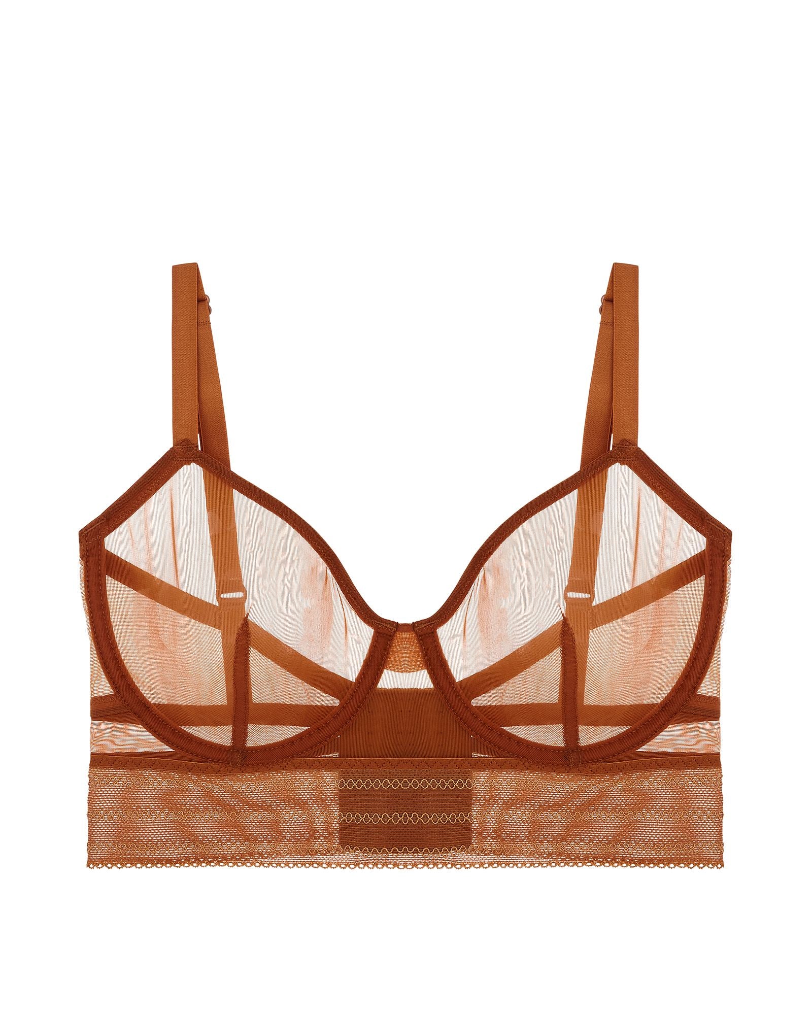 Else Bare Underwire Bra in brown