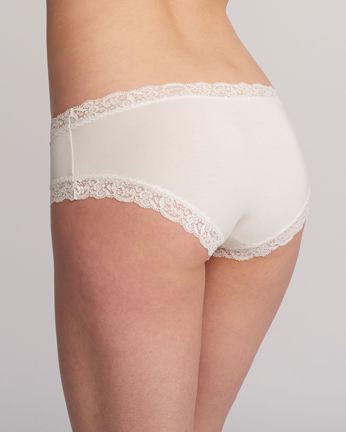 Fleur't Essentials Iconic Boyshort in white