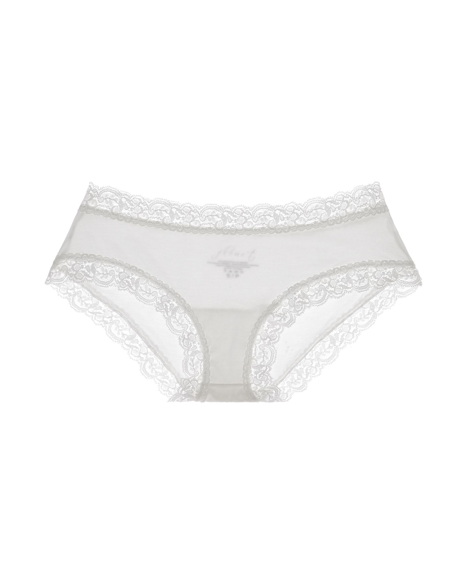 Fleur't Essentials Iconic Boyshort in white