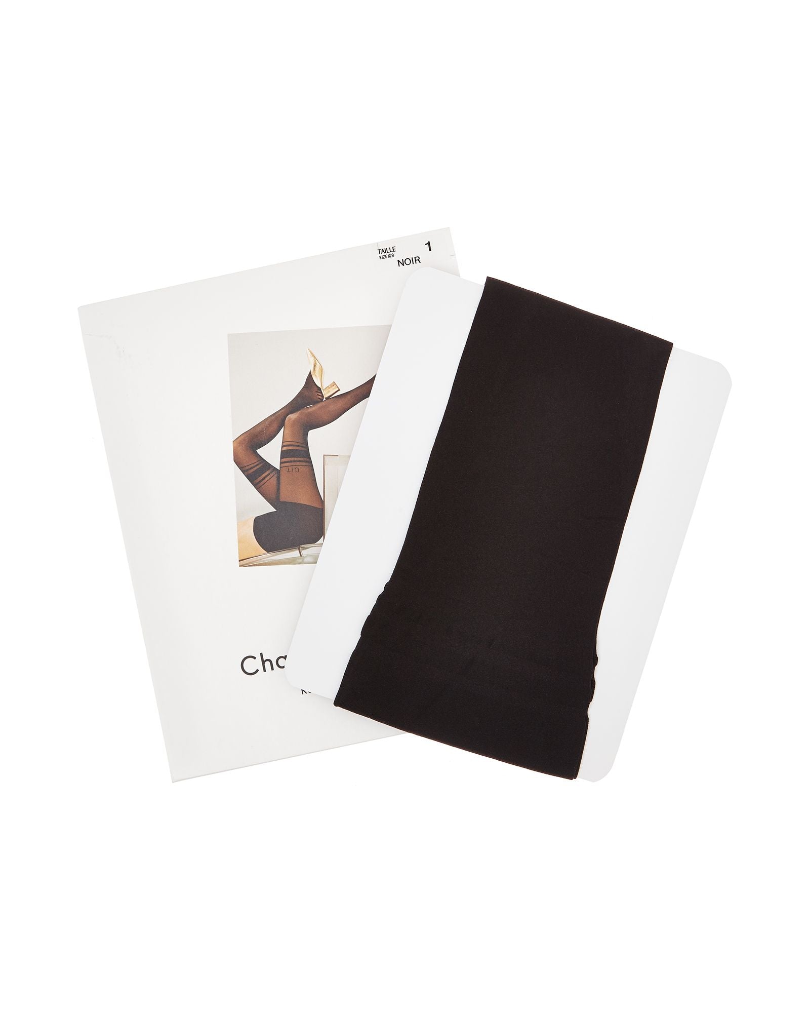 Chantal Thomass Hosiery Striped Thigh-high Pantyhose in black