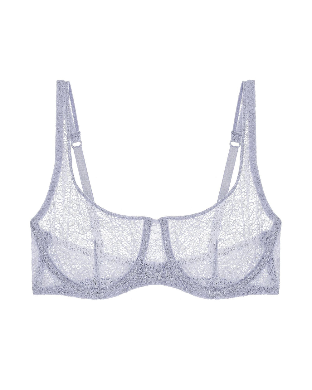 Journelle Alix Demi Scoop Bra in purple