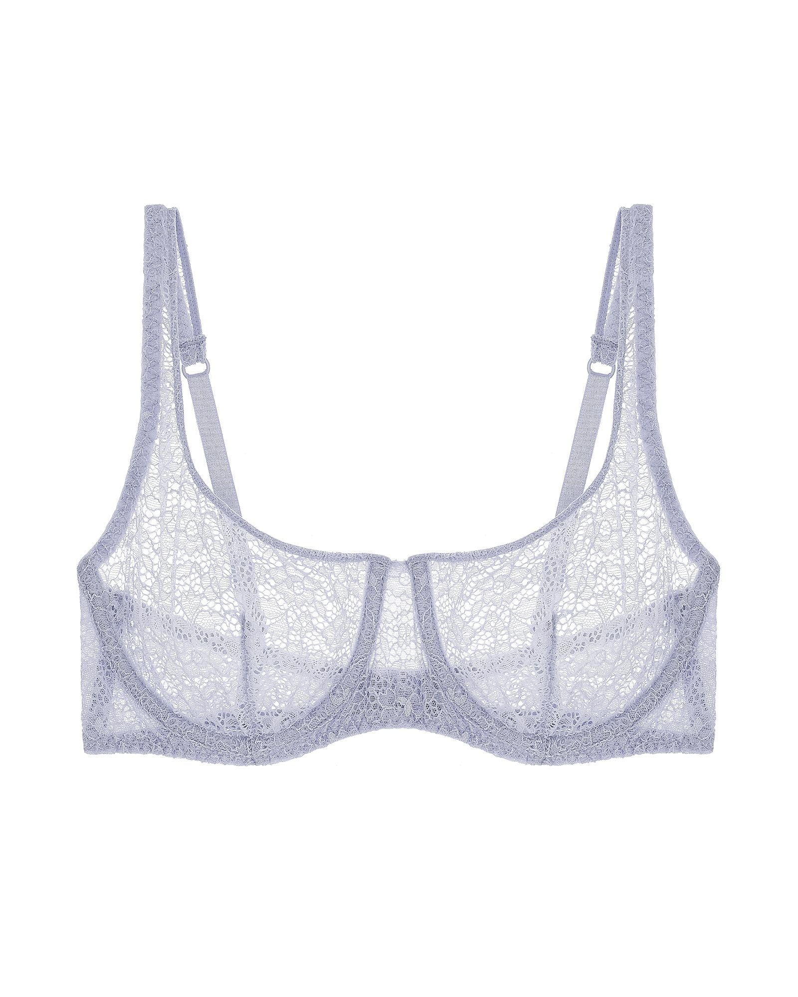 Journelle Alix Demi Scoop Bra in purple