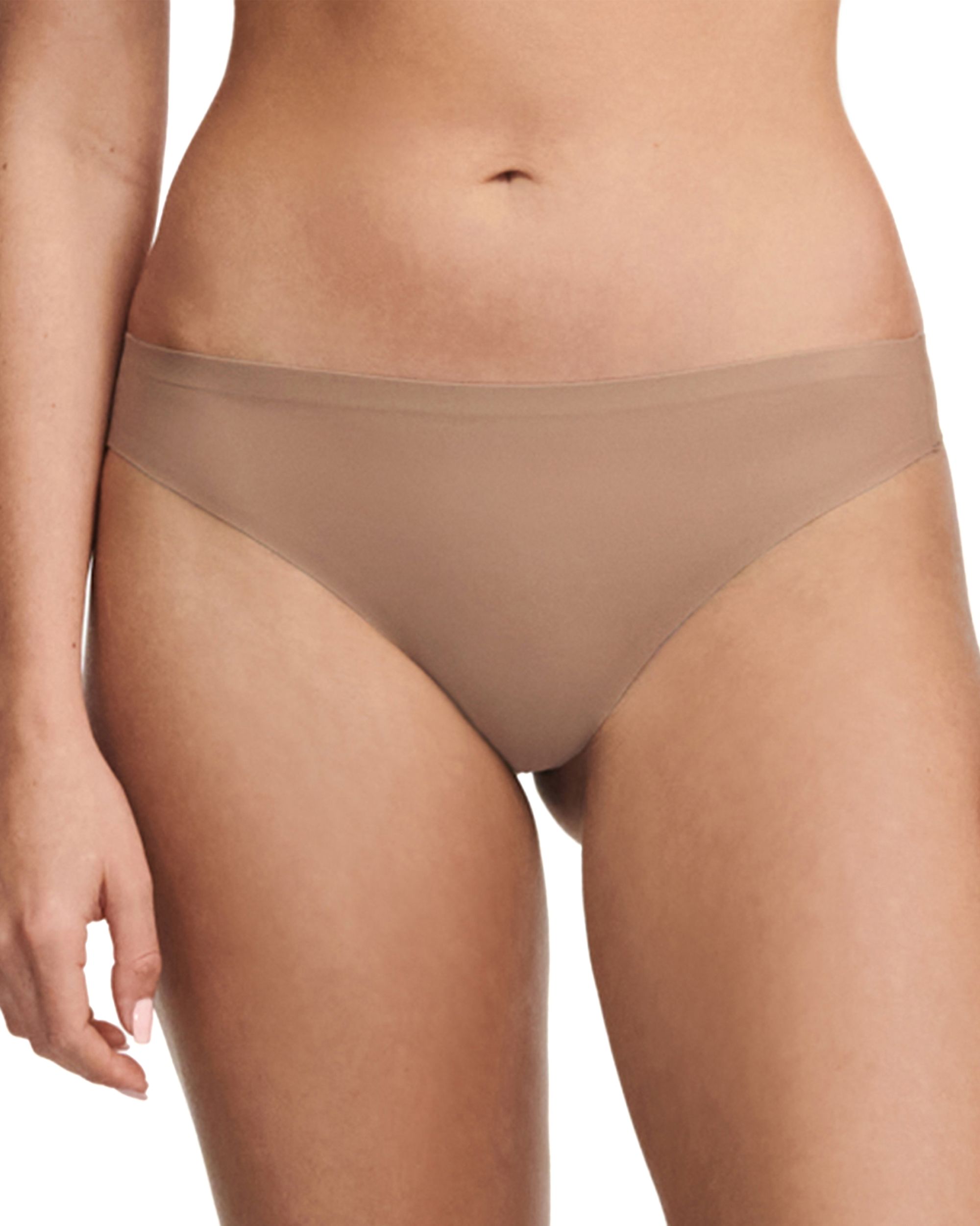 Chantelle Soft Stretch Seamless Thong in brown