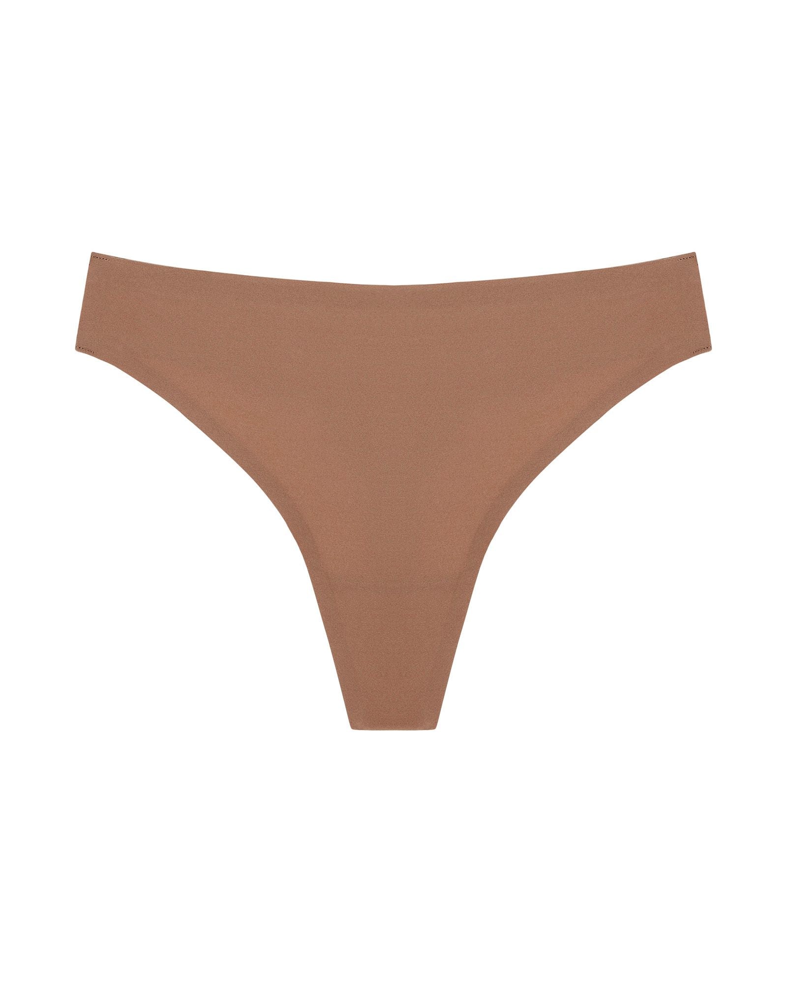 Chantelle Soft Stretch Seamless Thong in brown