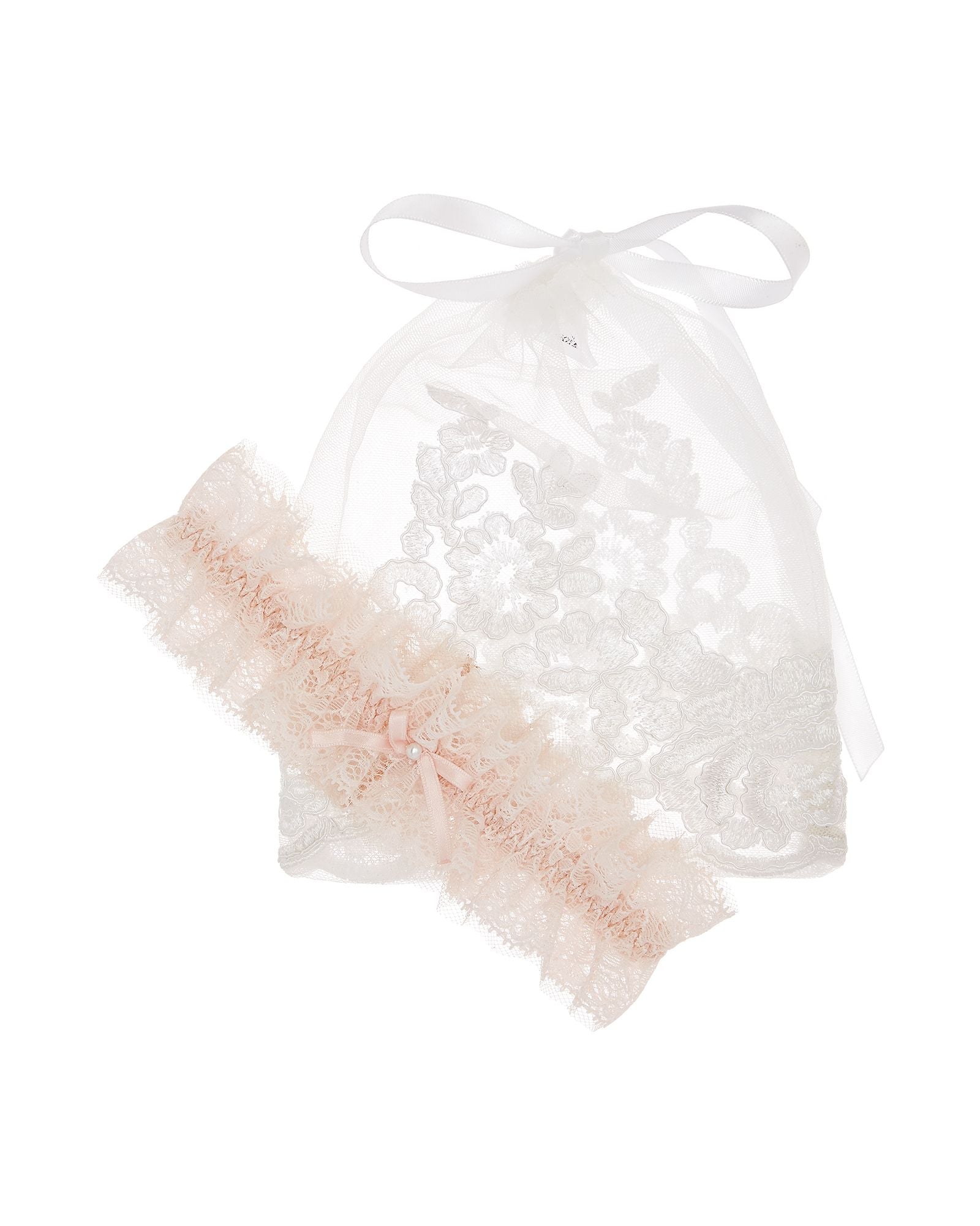 Larissa Kate Lingerie Maya Garter in pink