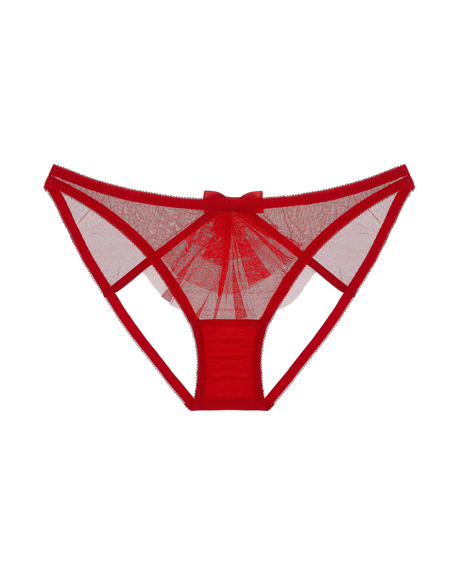 Journelle Odette Ouvert in red