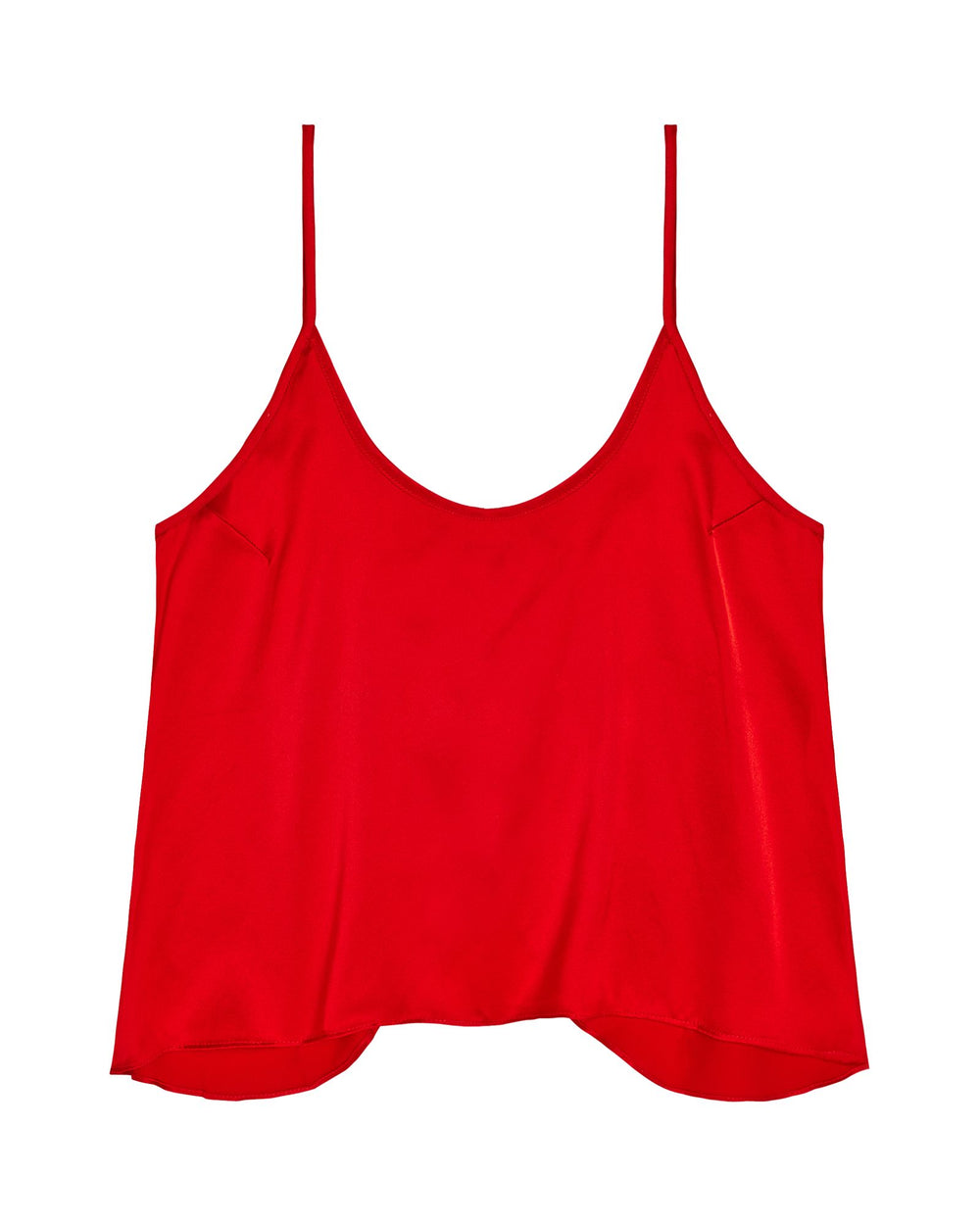 Journelle Celine Open Back Cami in red