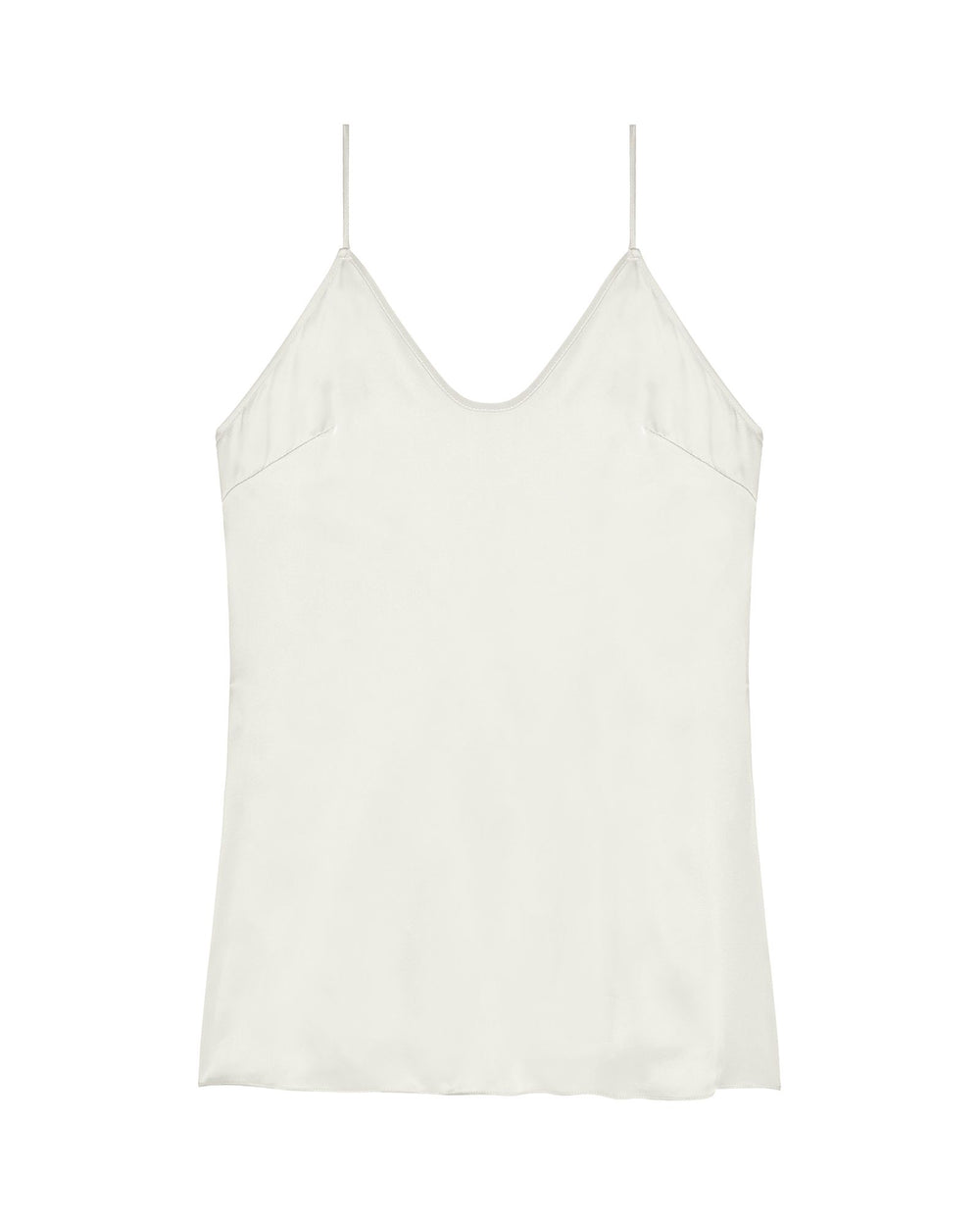 Journelle Celine Low Back Slip in white