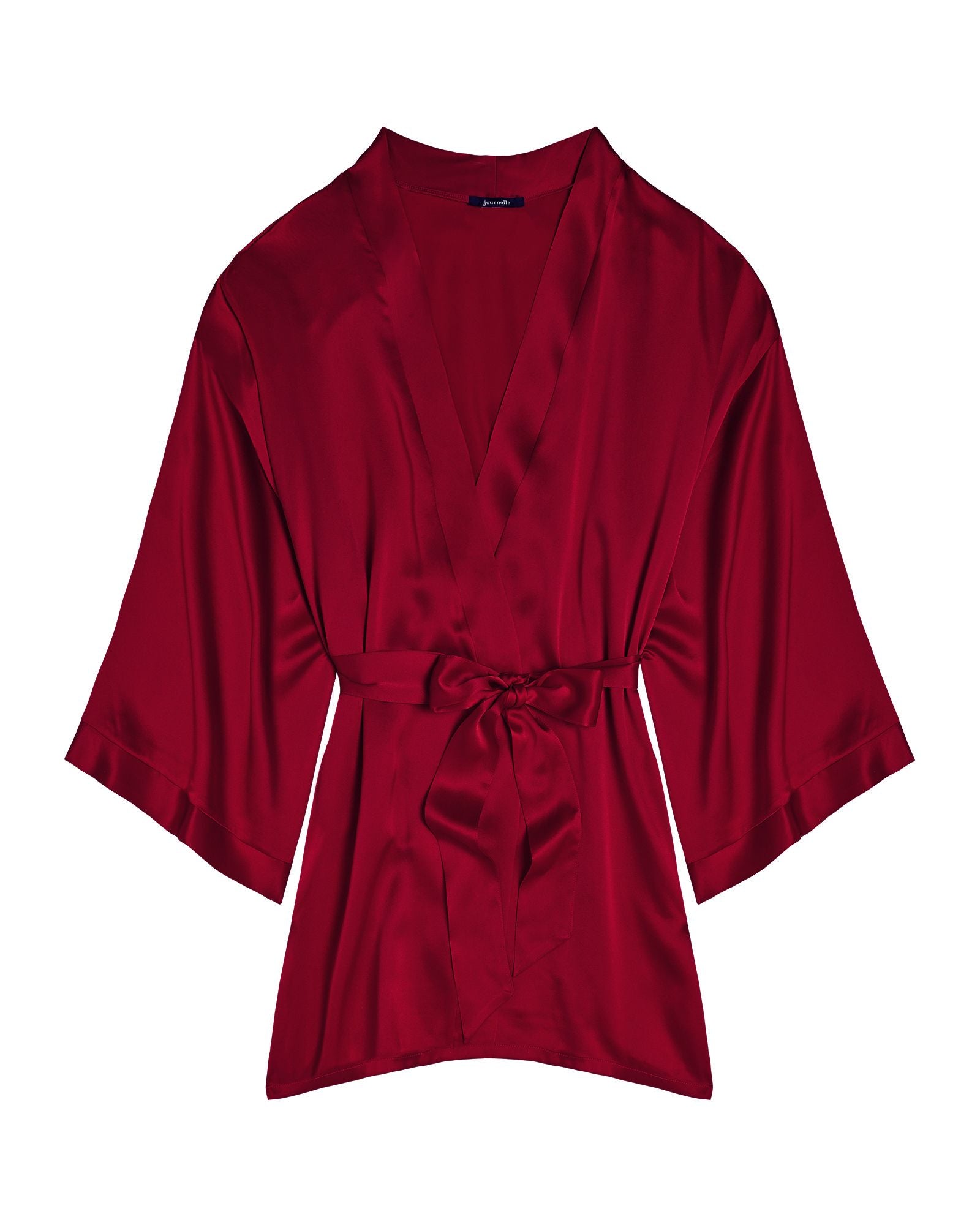 Journelle Celine Classic Robe in red