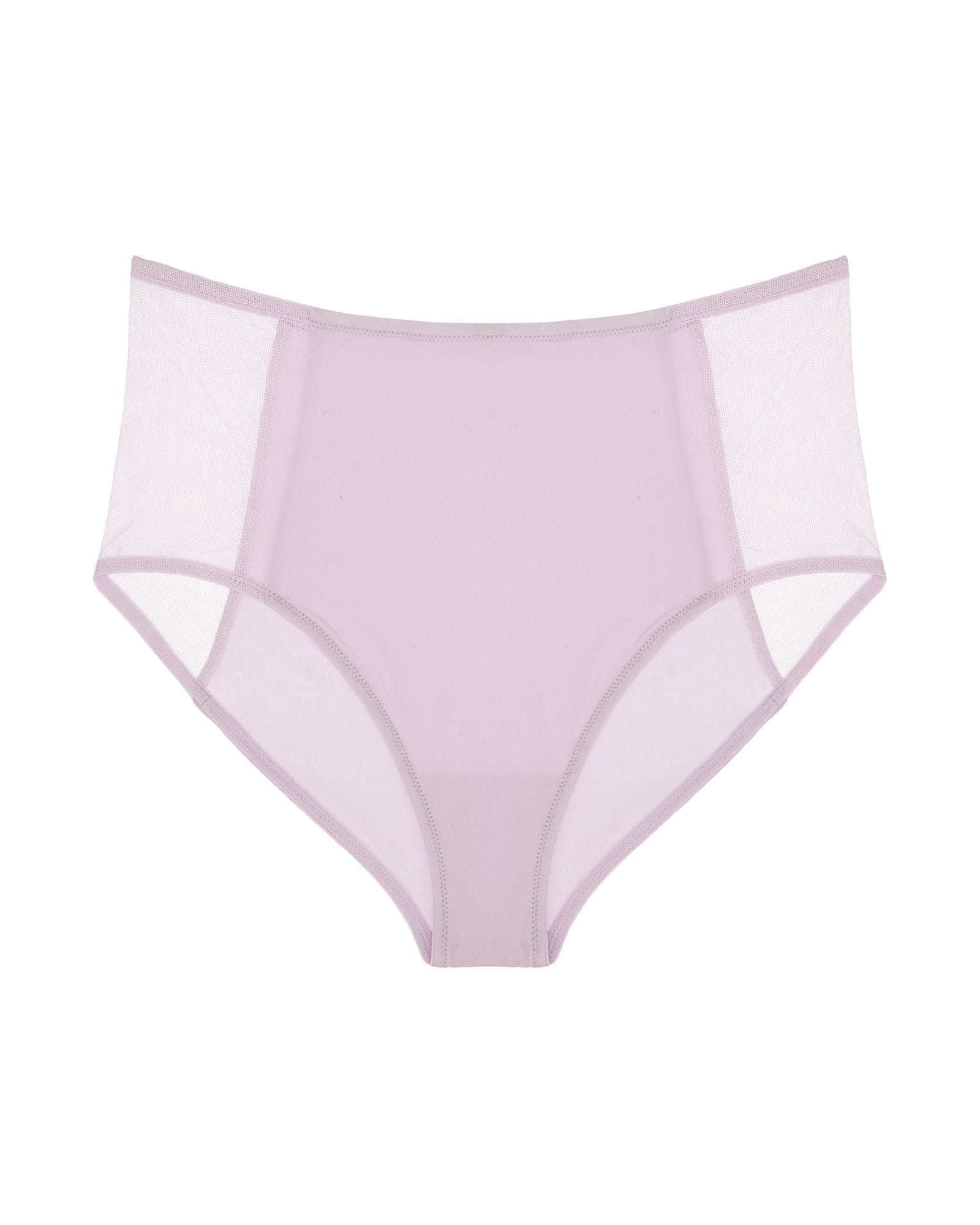 Skin Organic Pima Cotton Odette High-Waisted Panty in purple