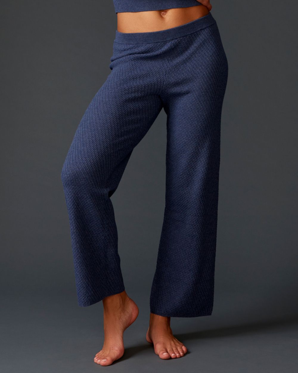 Skin Knit Kamala Pants in blue