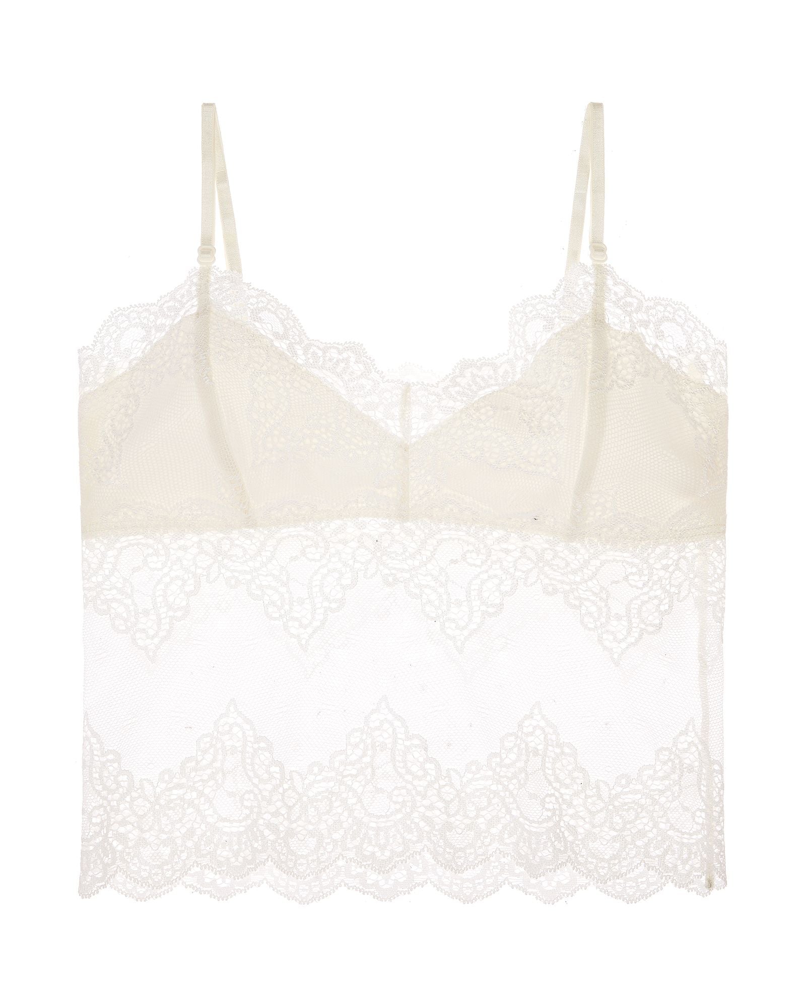 Only Hearts So Fine Lace Cami in white