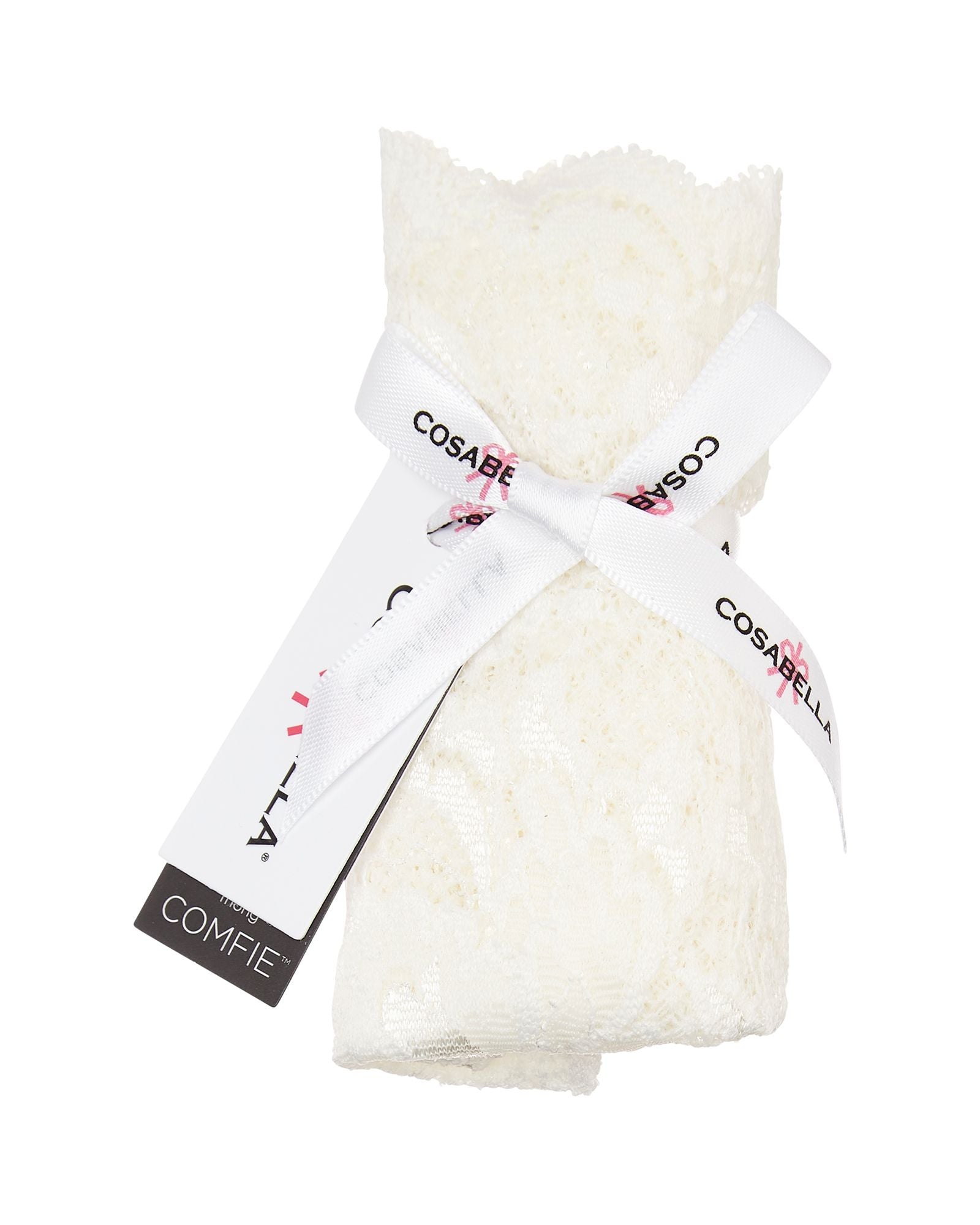 Cosabella Never Say Never Comfie Cutie Thong in white