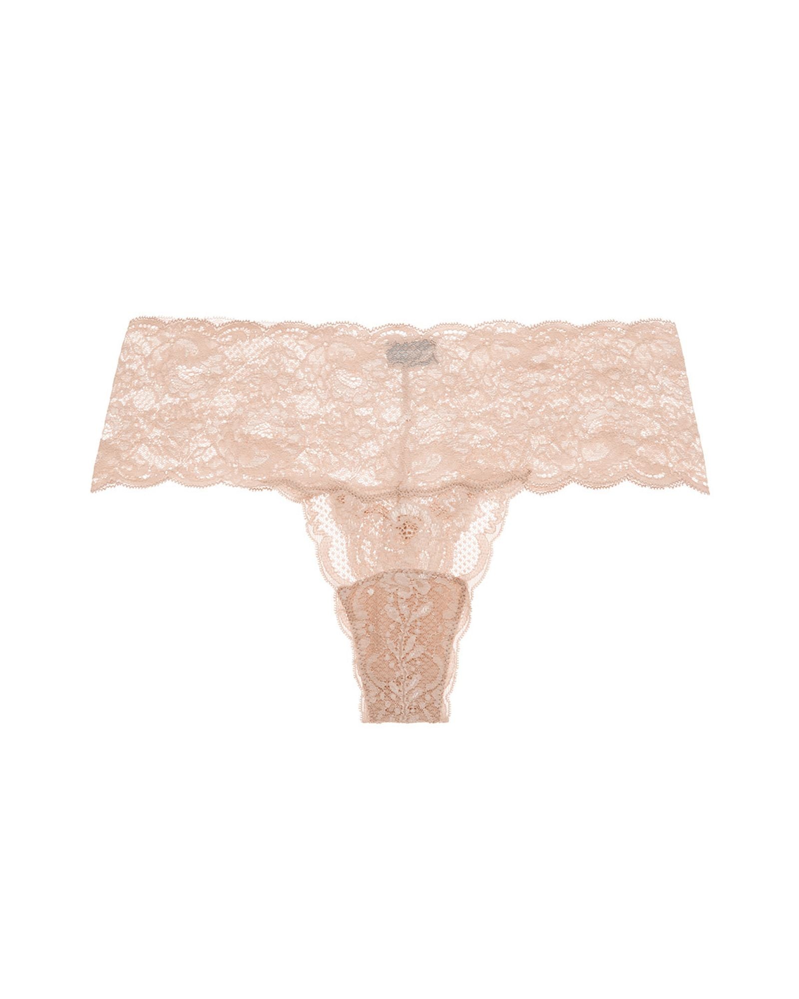 Cosabella Never Say Never Comfie Cutie Thong in beige