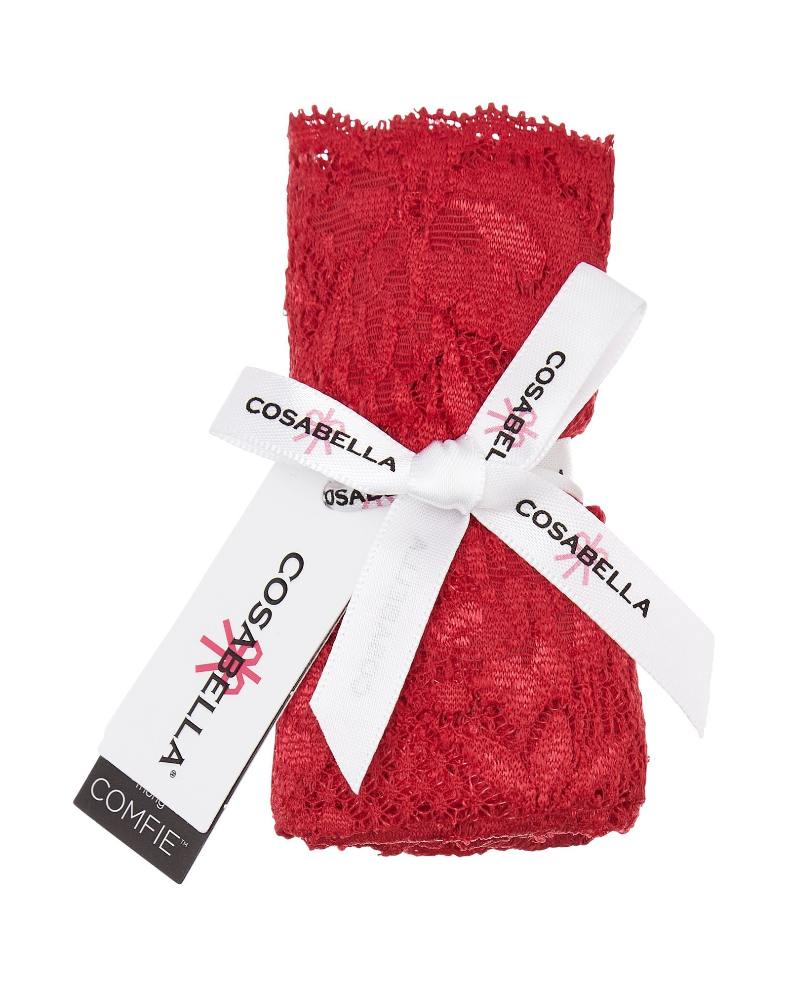 Cosabella Never Say Never Comfie Cutie Thong in red