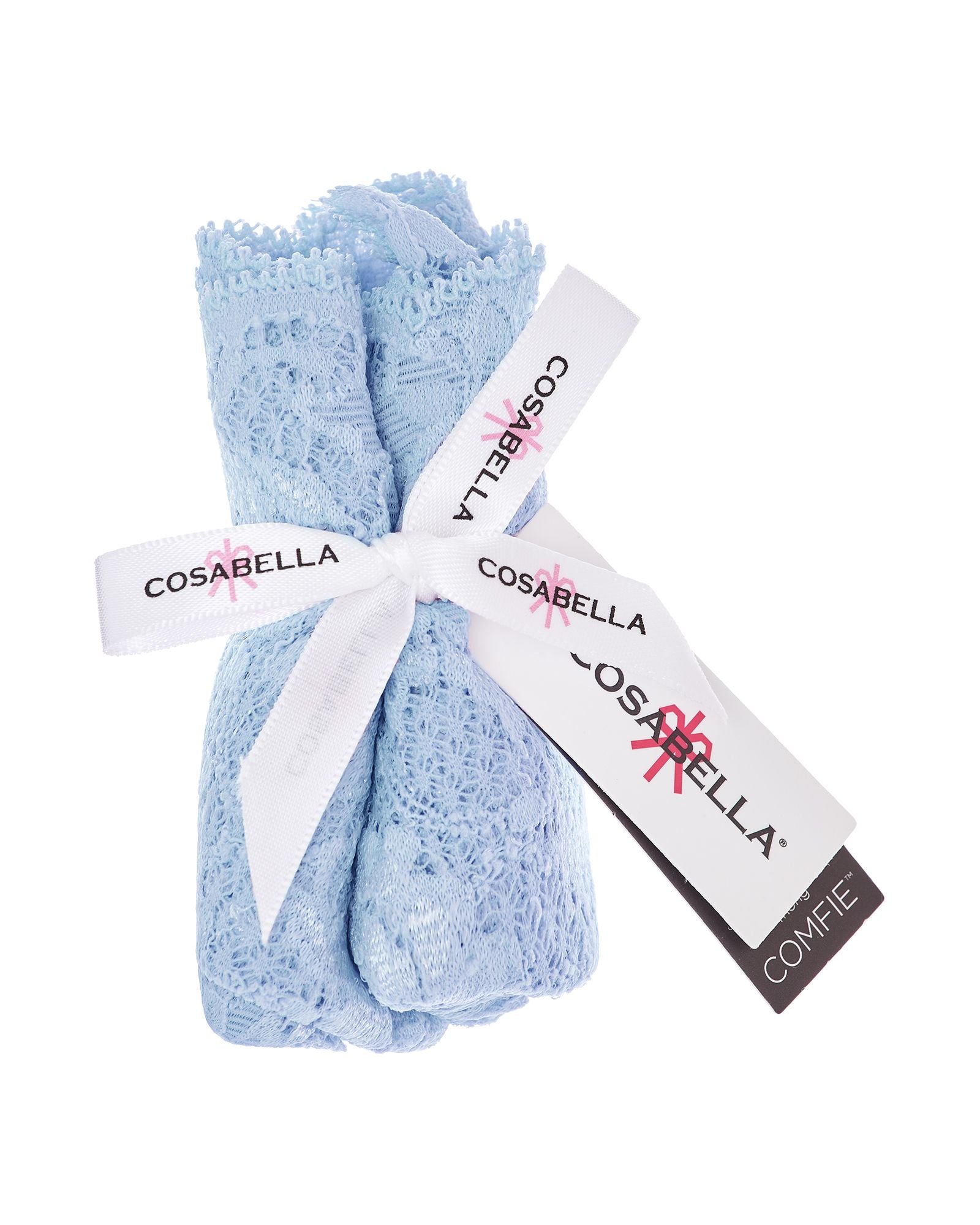 Cosabella Never Say Never Comfie Cutie Thong in blue