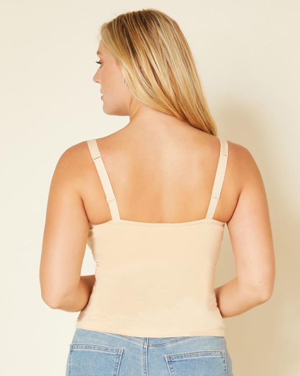 Cosabella Talco Curvy Camisole in beige