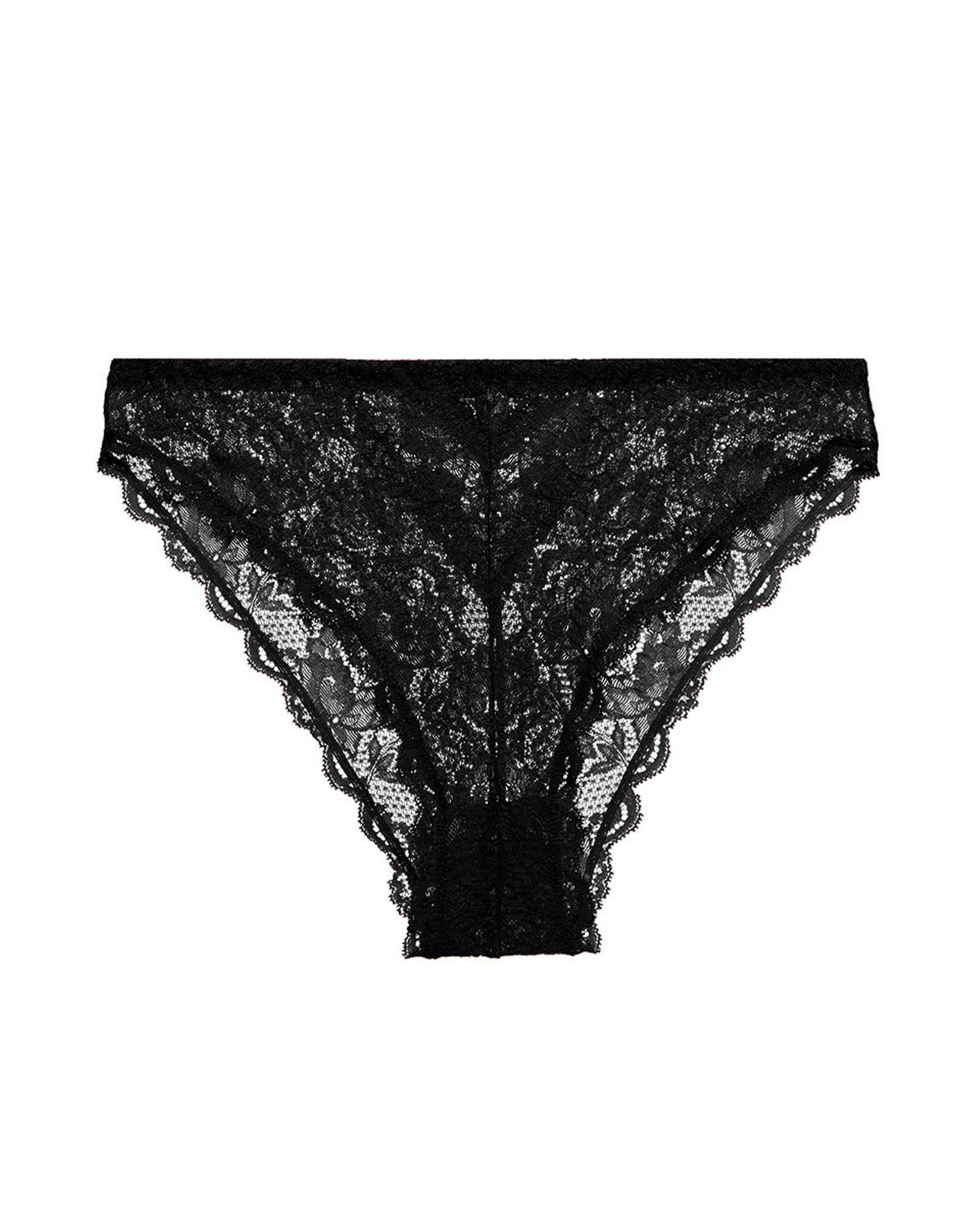 Cosabella Never Say Never High Leg Bikini in black