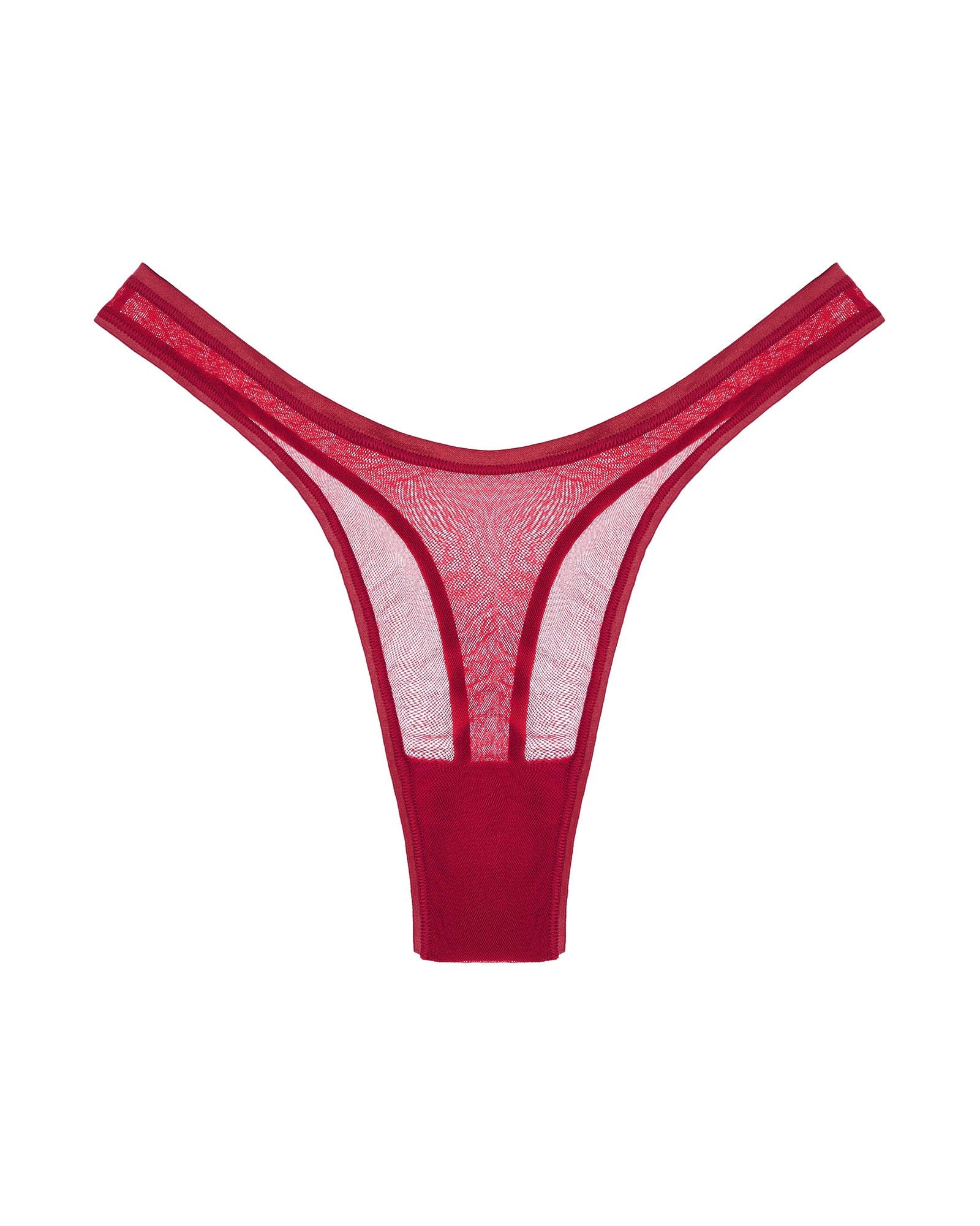 Cosabella Soire Confidence Classic Thong in red