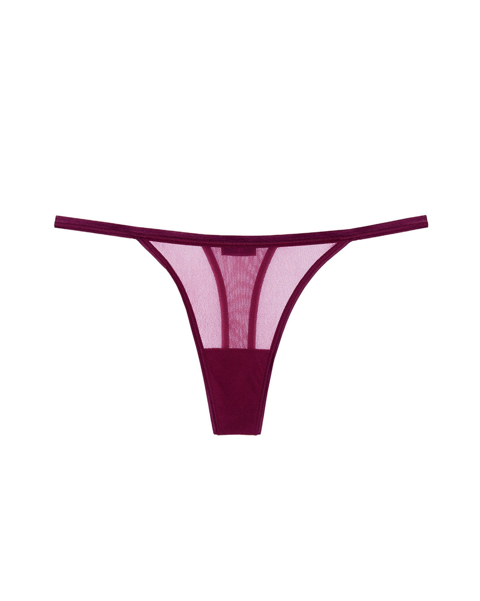 Cosabella Soire Confidence Italian Thong in red