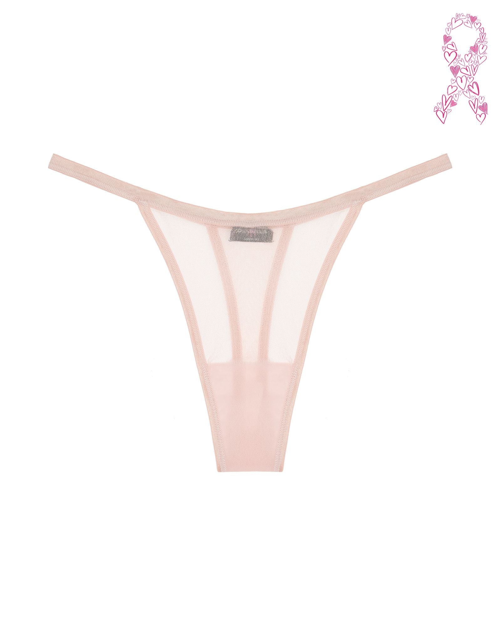 Cosabella Soire Confidence Italian Thong in pink