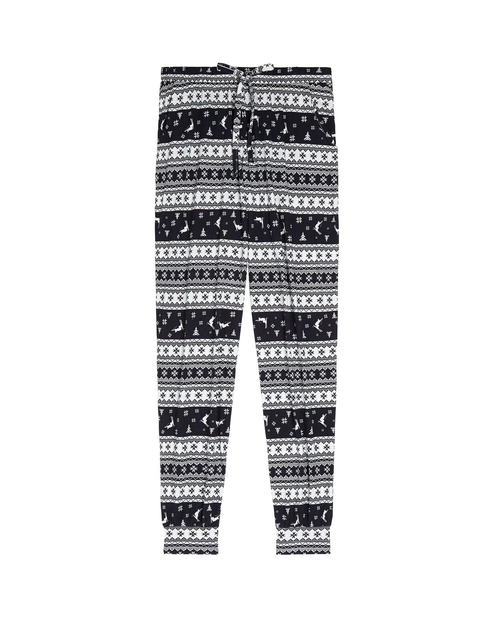 Cosabella Ski Trip Printed Pima Cotton PJ in blue