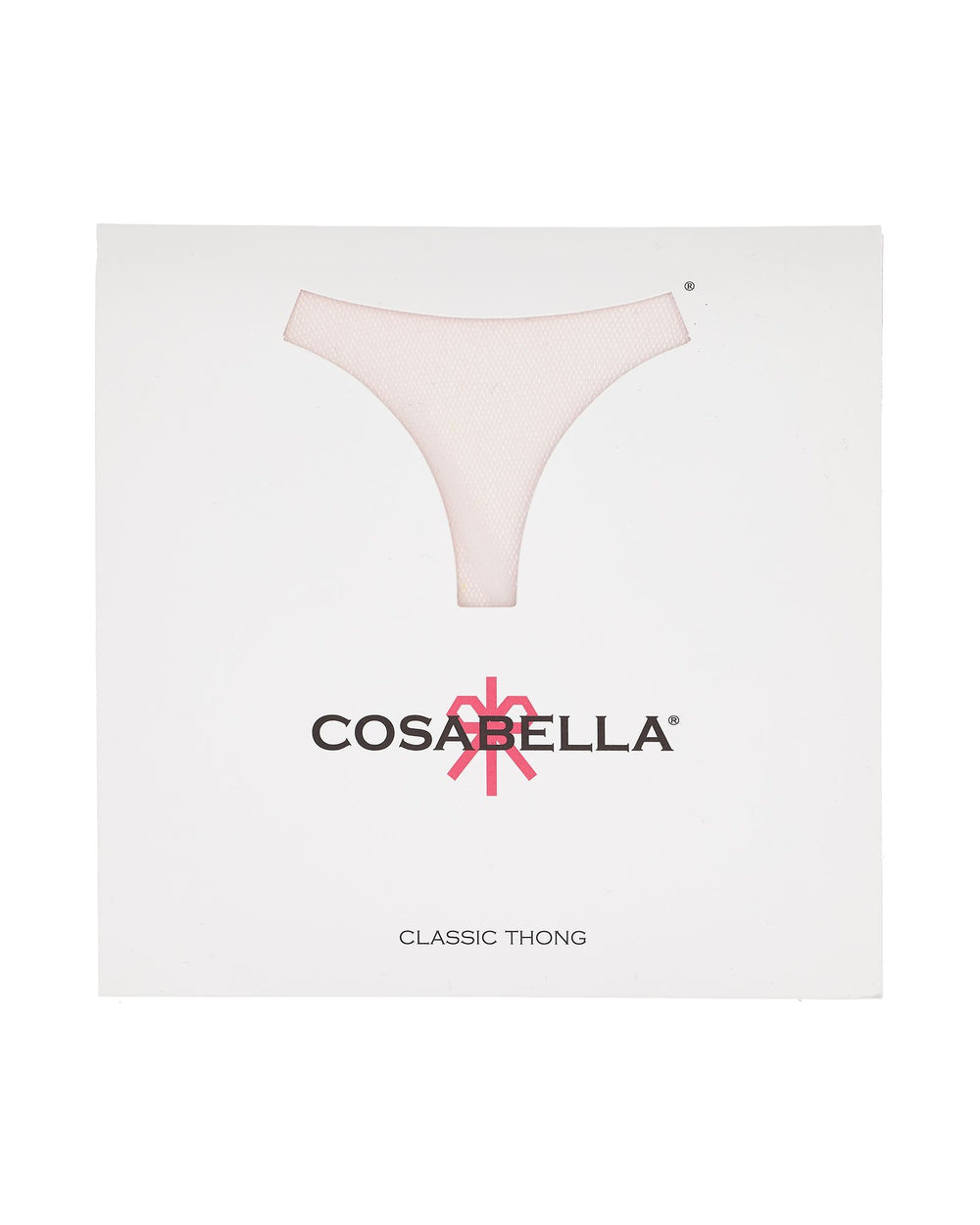 Soire Confidence Classic Thong (Packaged) in pink | Cosabella