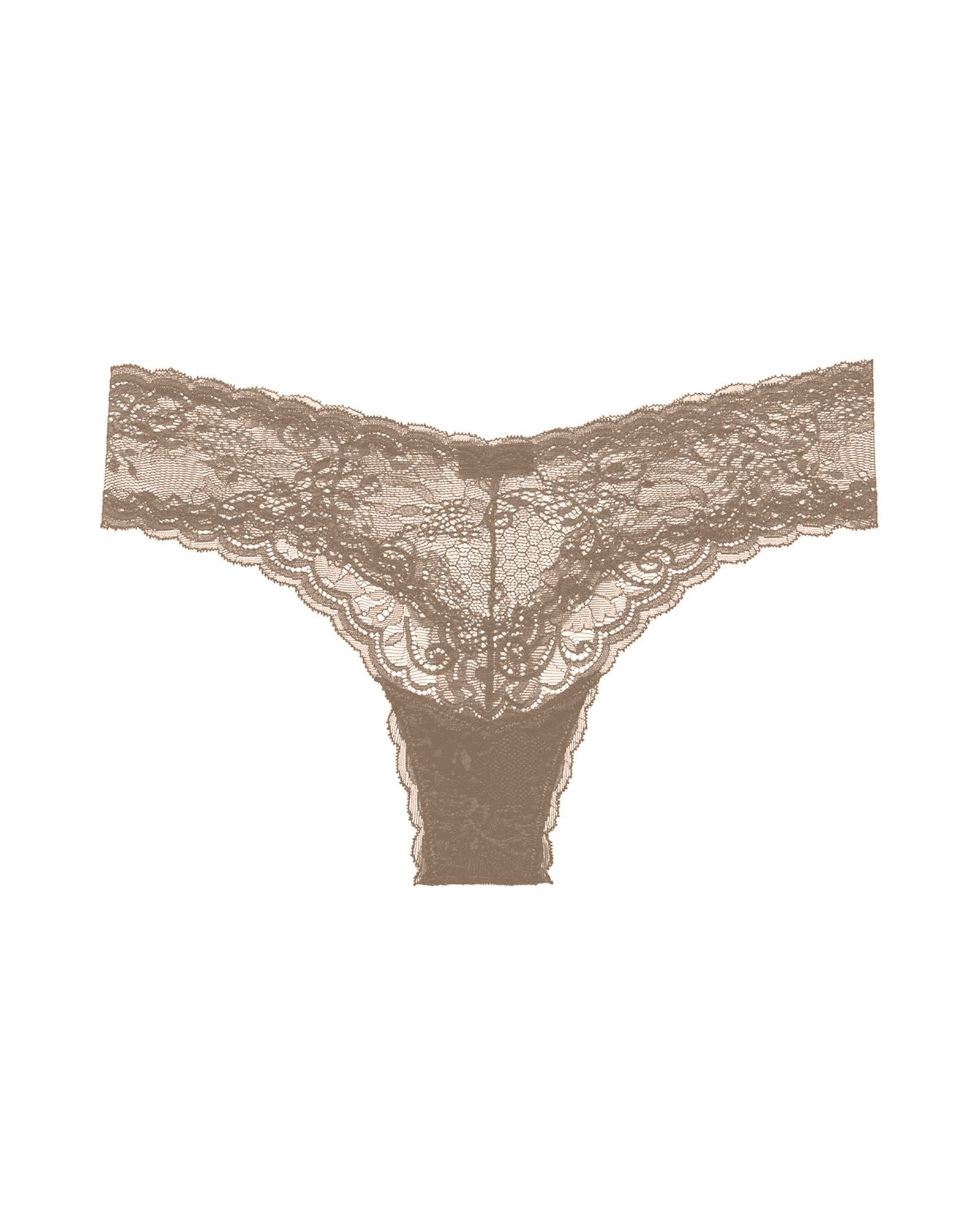 Cosabella Trenta Low Rise Thong in brown