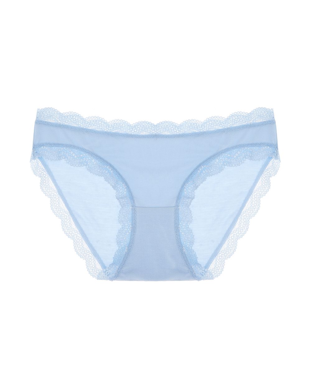Stripe + Stare Basic Knicker in blue