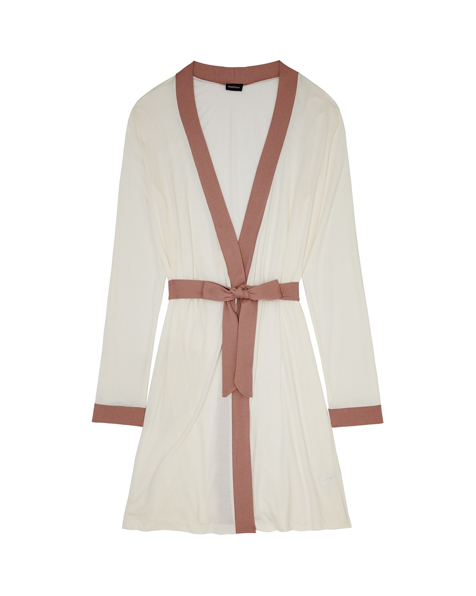 Cosabella Bella Bridal Robe in white