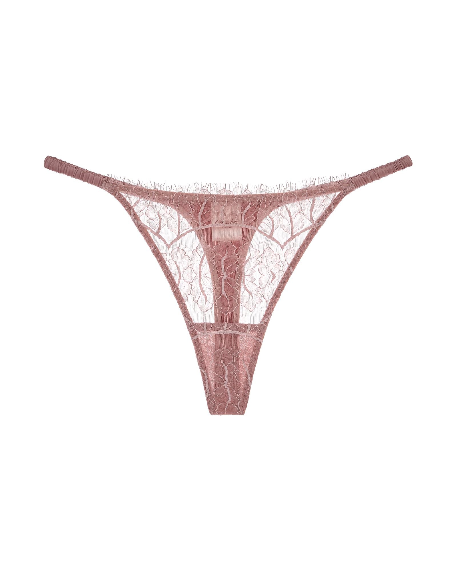 Coco de Mer Muse by Coco de Mer Lily Thong in pink