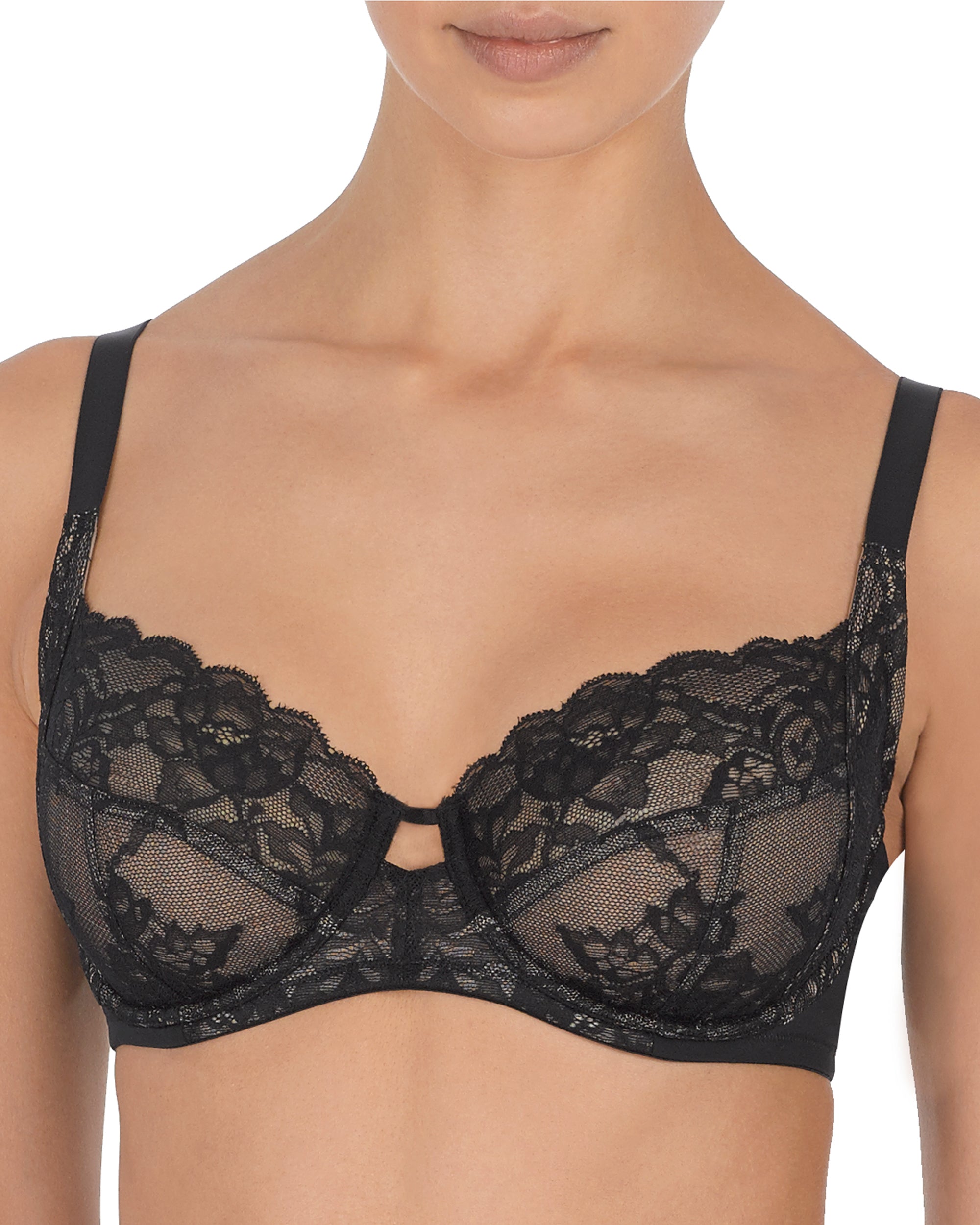 Natori Statement Full Figure Underwire Bra in black